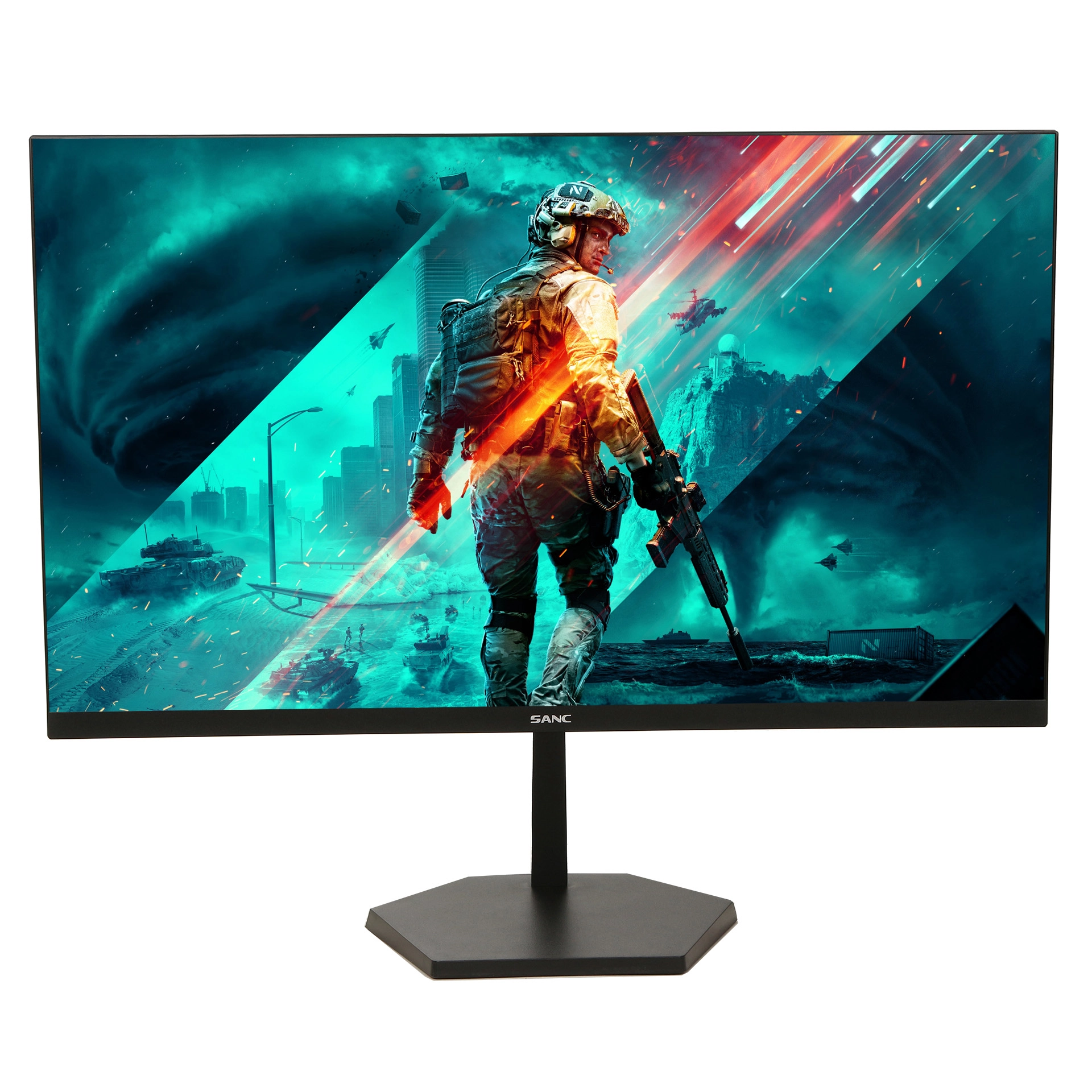 Монитор 23.8" Sanc M2453FKG, Black — фото 2