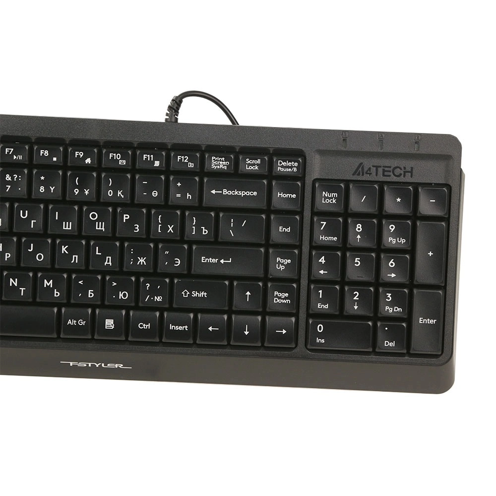 Клавиатура A4Tech Fstyler FK15-2M, Black, USB — фото 4