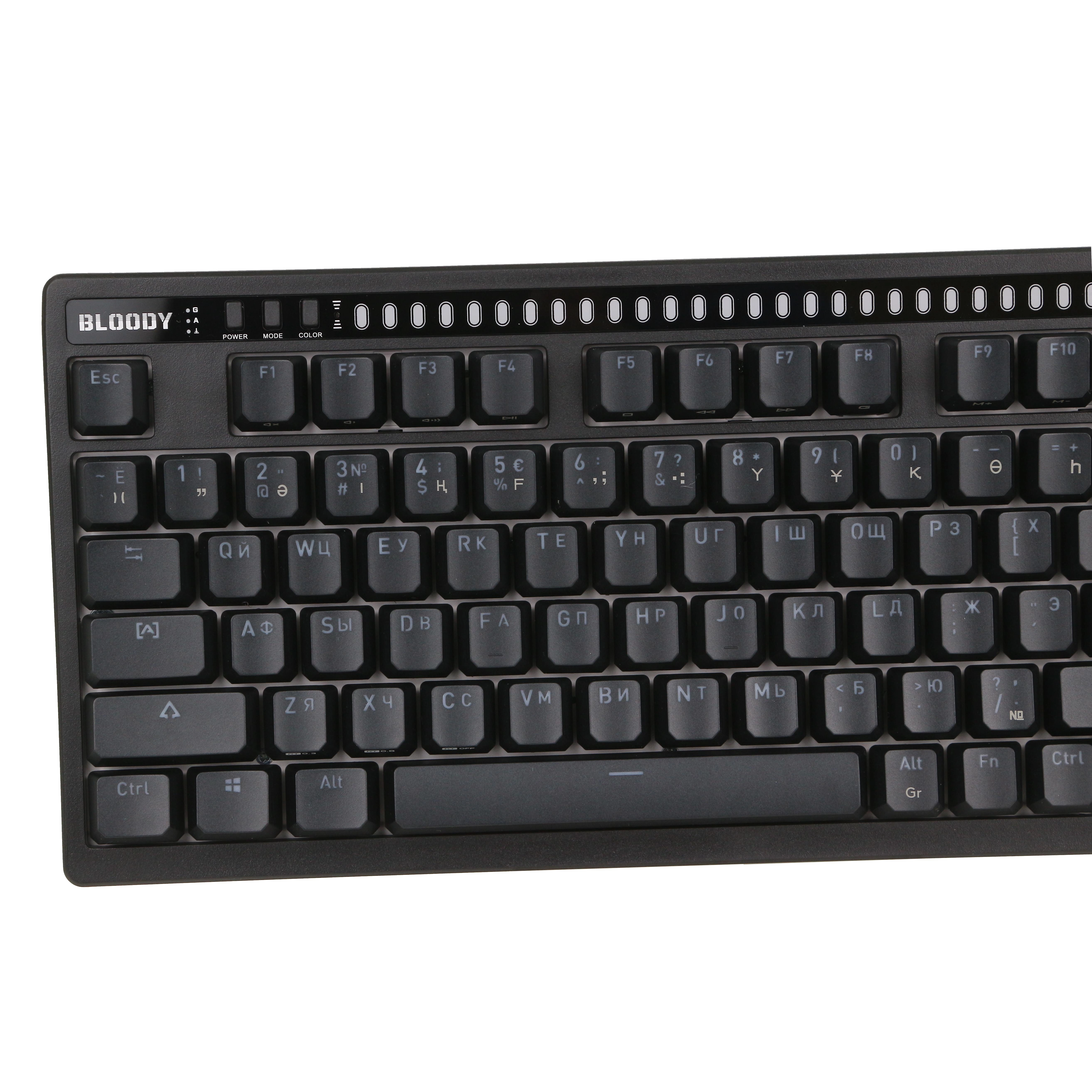 Клавиатура A4Tech Bloody AT75, Alpha Optical Switch, Black, USB — фото 3
