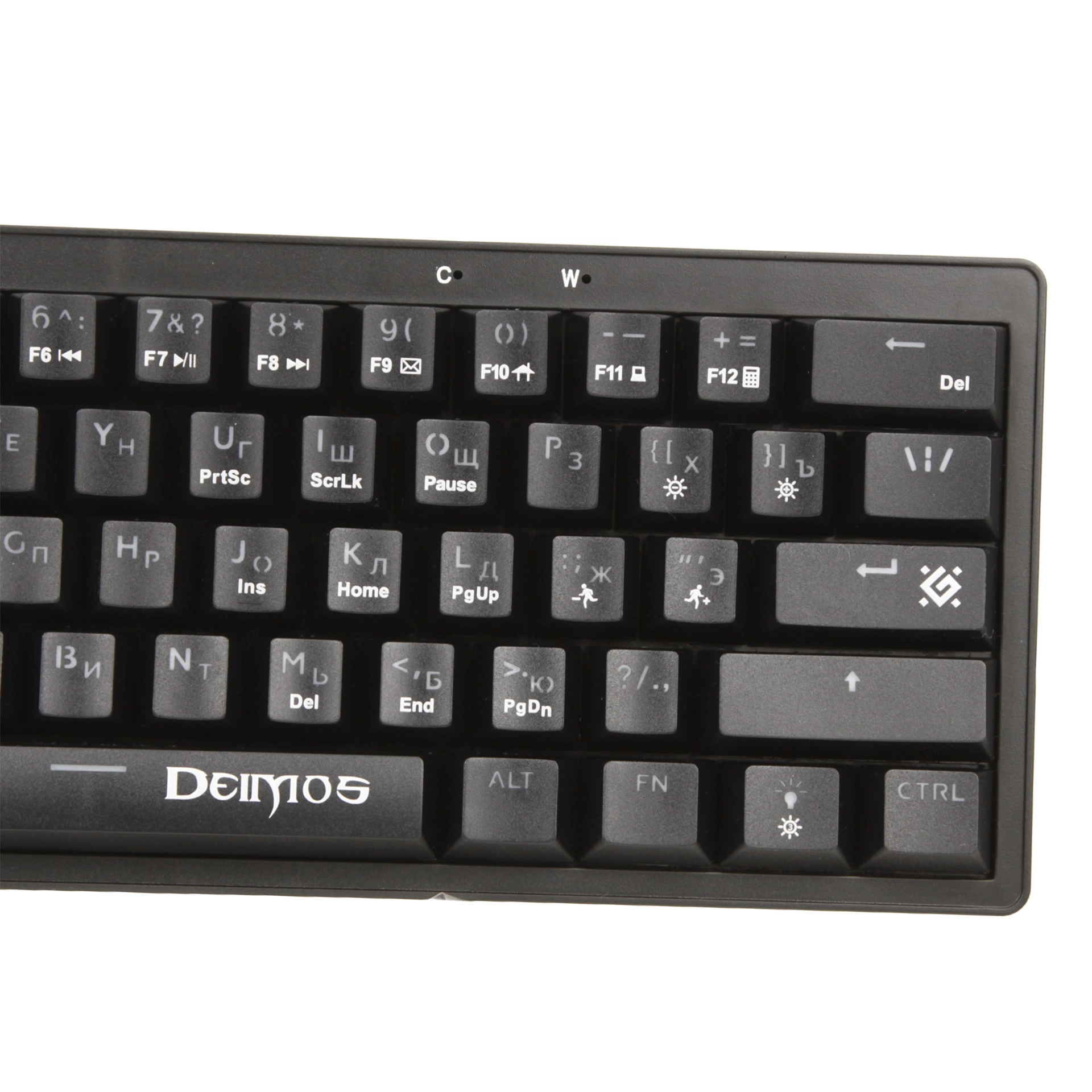Клавиатура игровая механическая Defender Deimos GK-303 RU,RGB черный — фото 4