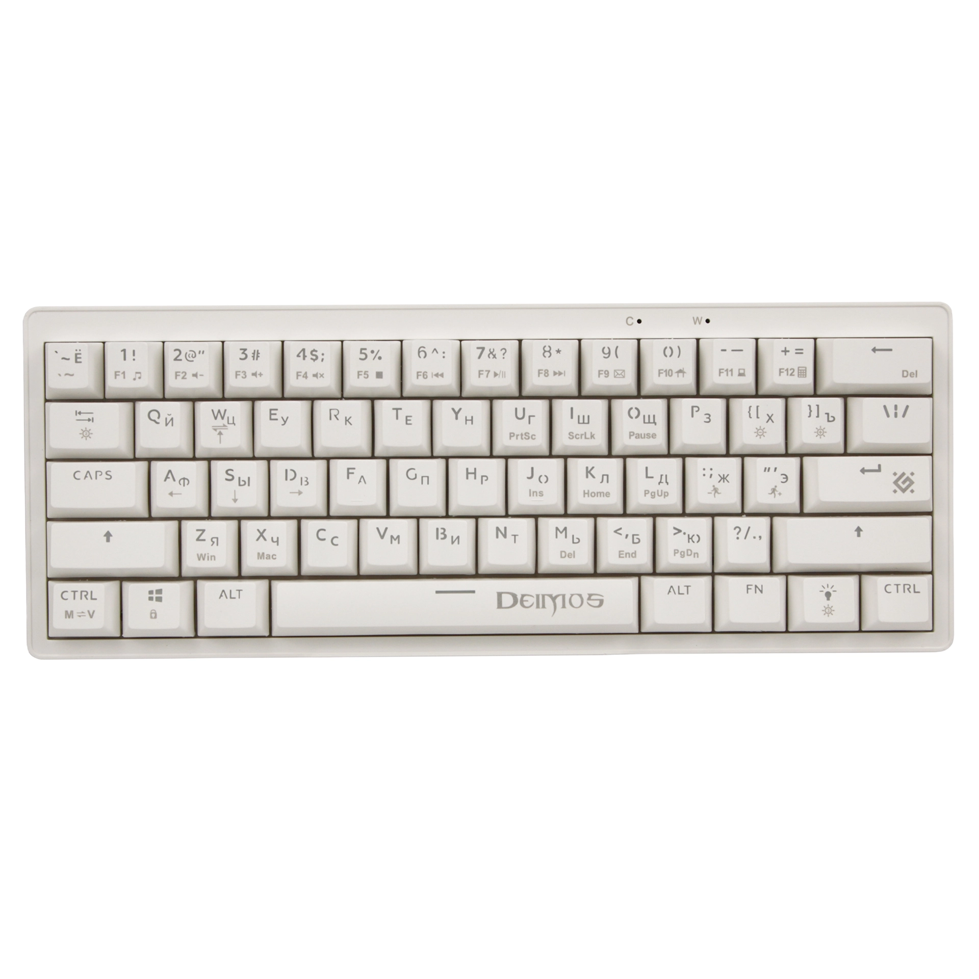 Клавиатура Defender Deimos GK-303, White, USB — фото 2