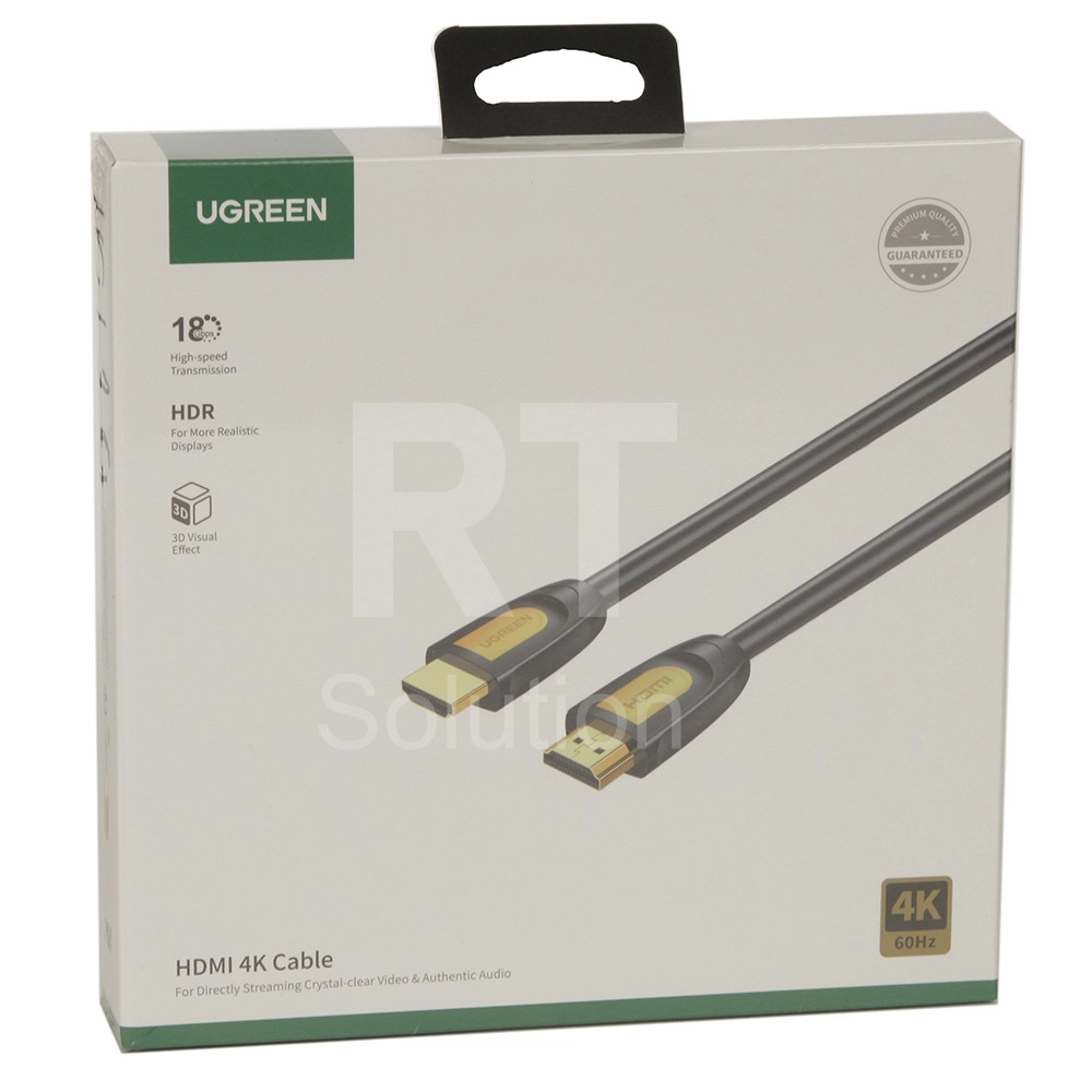 Кабель HDMI Ugreen 10129, 2m, m-m, BOX