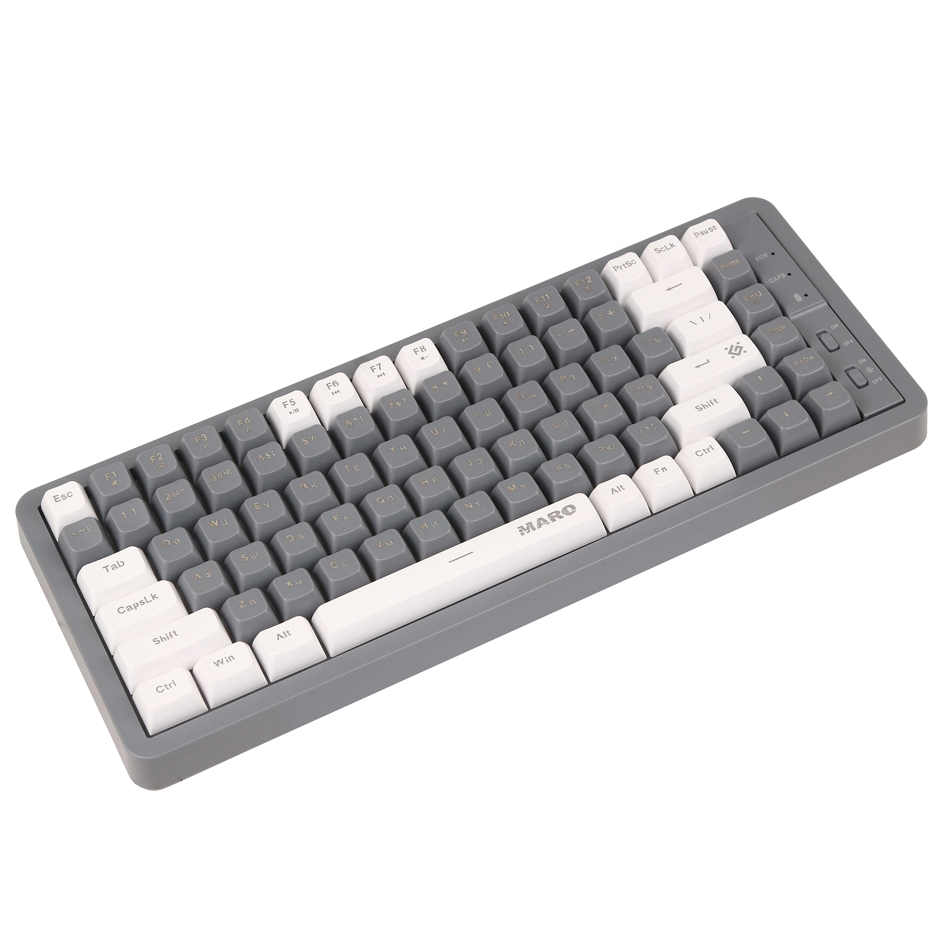 Клавиатура Defender Maro GK-325, Grey-White, USB