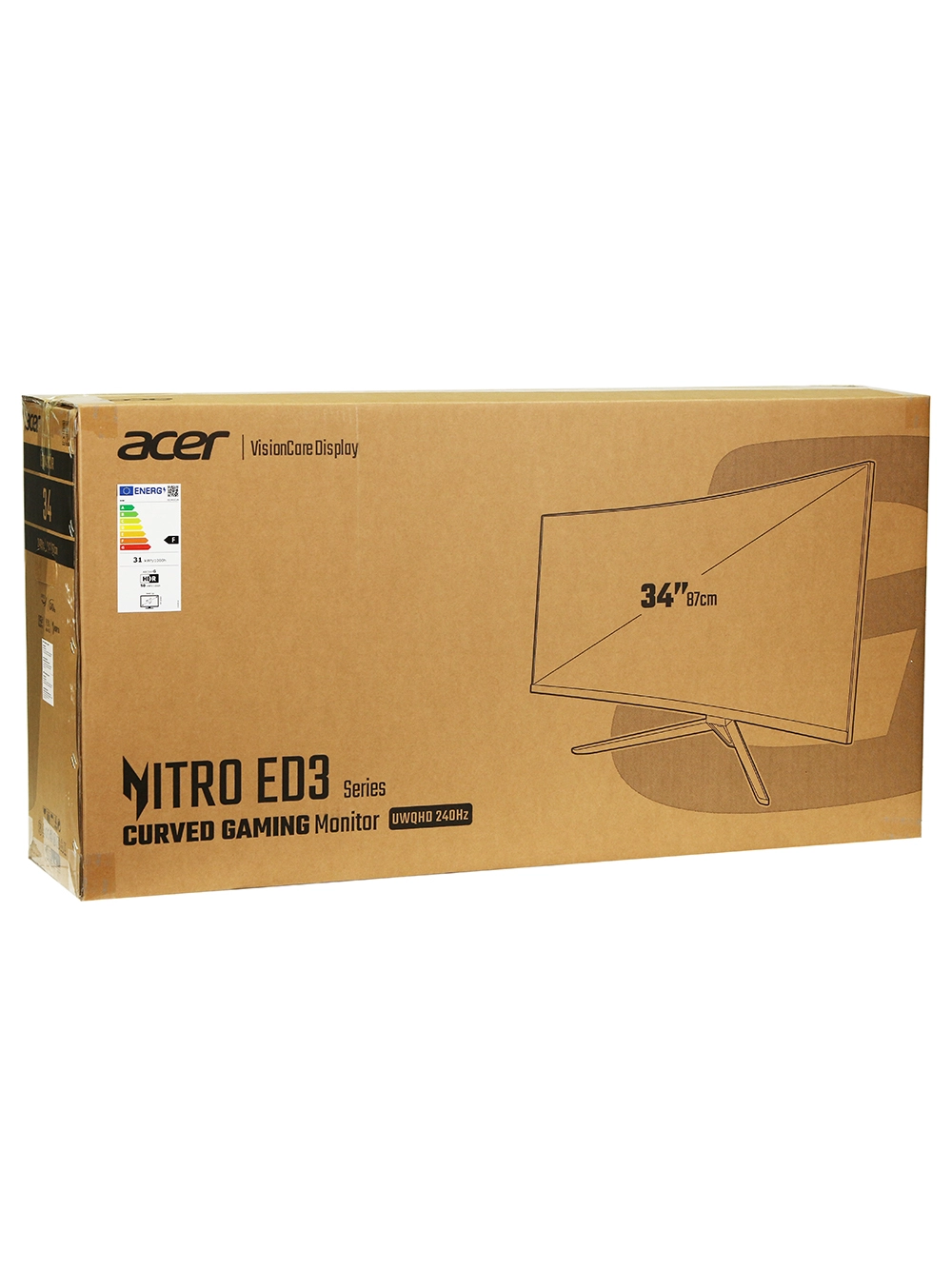 Монитор 34" Acer Nitro ED343CURXbmiippx, Black — фото 5