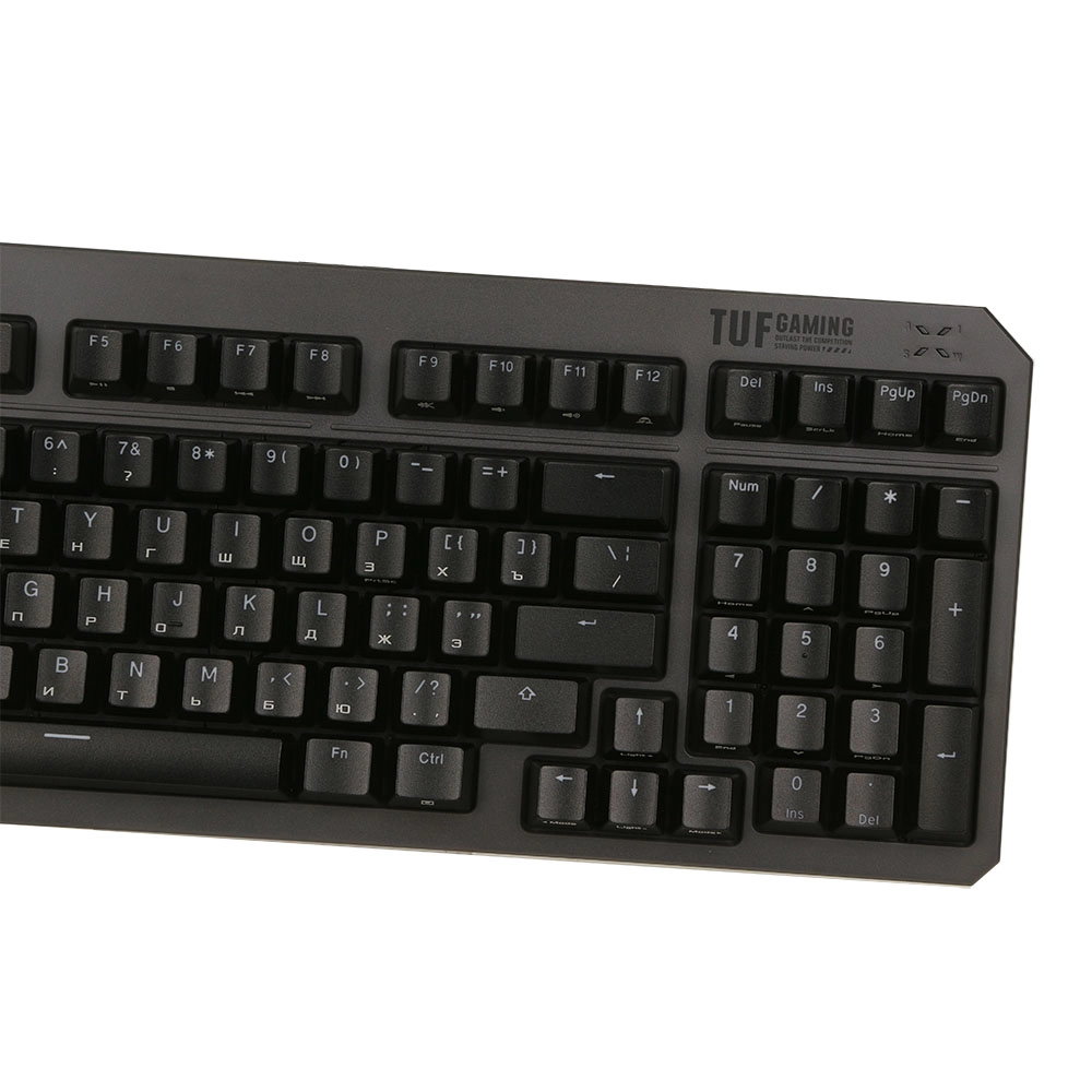 Клавиатура ASUS TUF Gaming K3 Gen II, Black, USB — фото 4