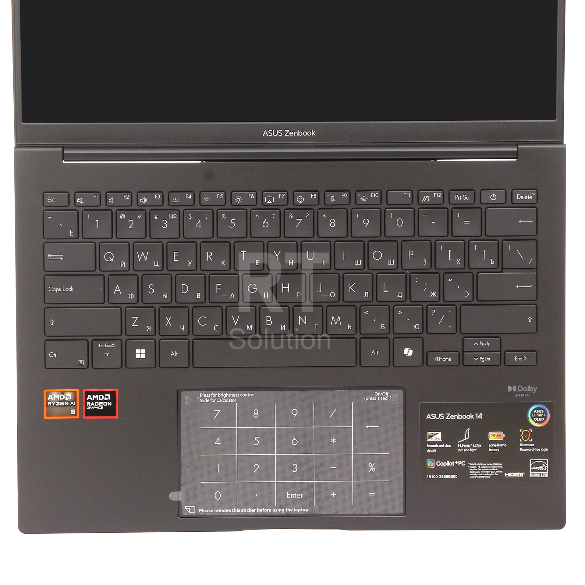 Ультрабук ASUS Zenbook 14 UM3406KA, OLED (90NB14U1-M008K0)