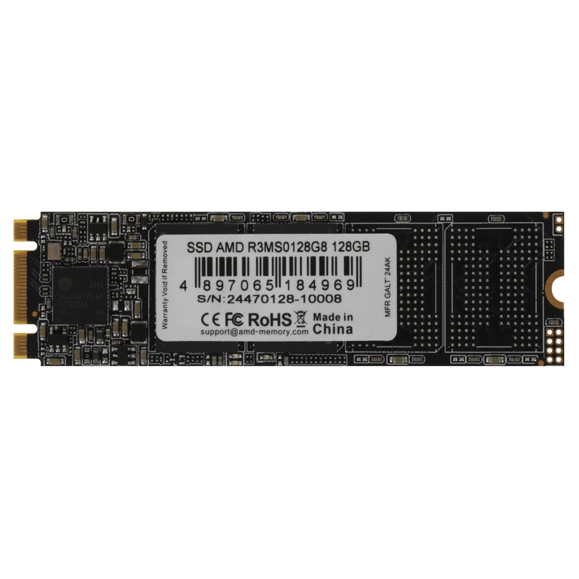 SSD накопитель 128 GB AMD Radeon R3, M.2, SATA III
