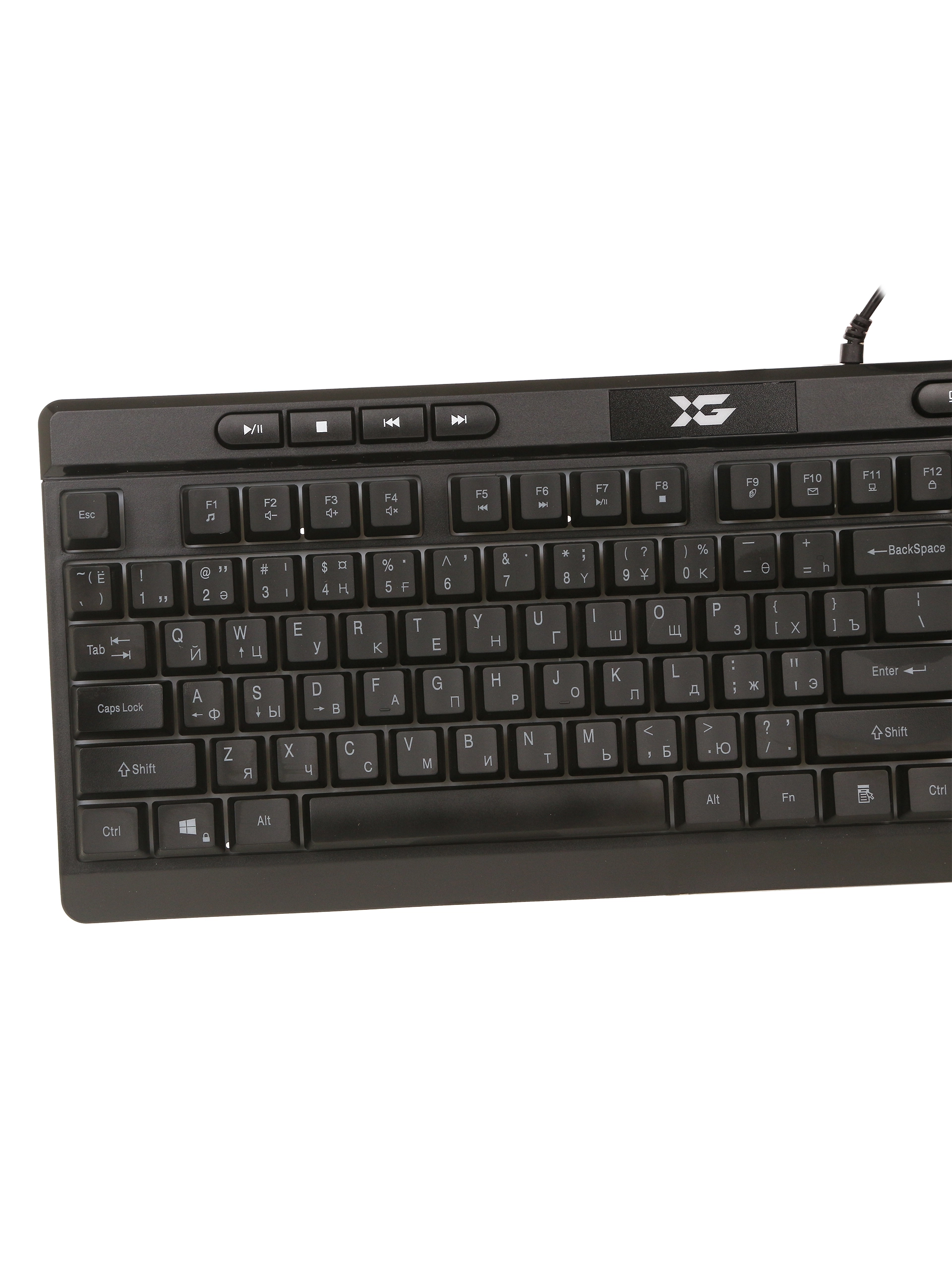 Клавиатура X-Game Steel Shadow, Black, USB — фото 3