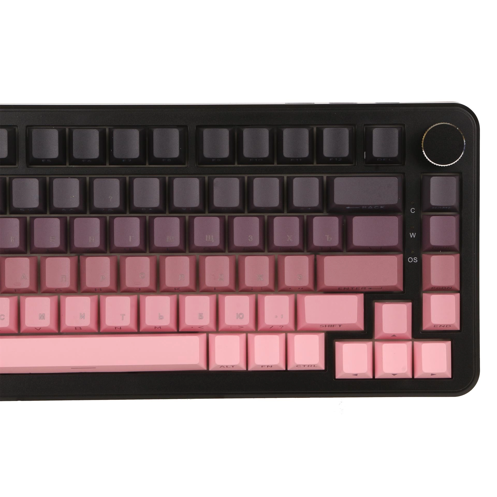 Клавиатура Ajazz AK820 Max, Magnetic Switch, Pink, USB — фото 4