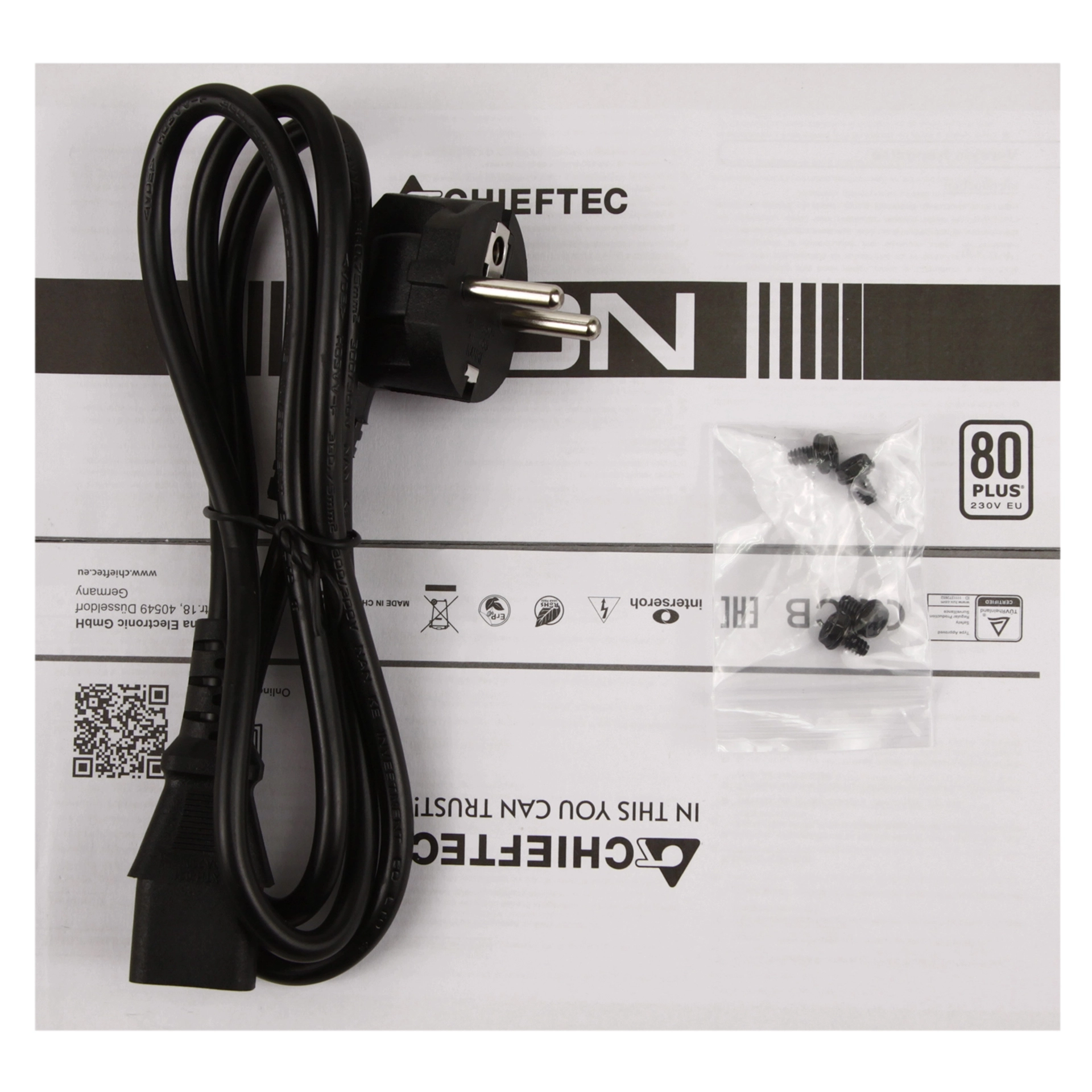 Блок питания ATX 500 W Chieftec EON ZPU-500S — фото 5