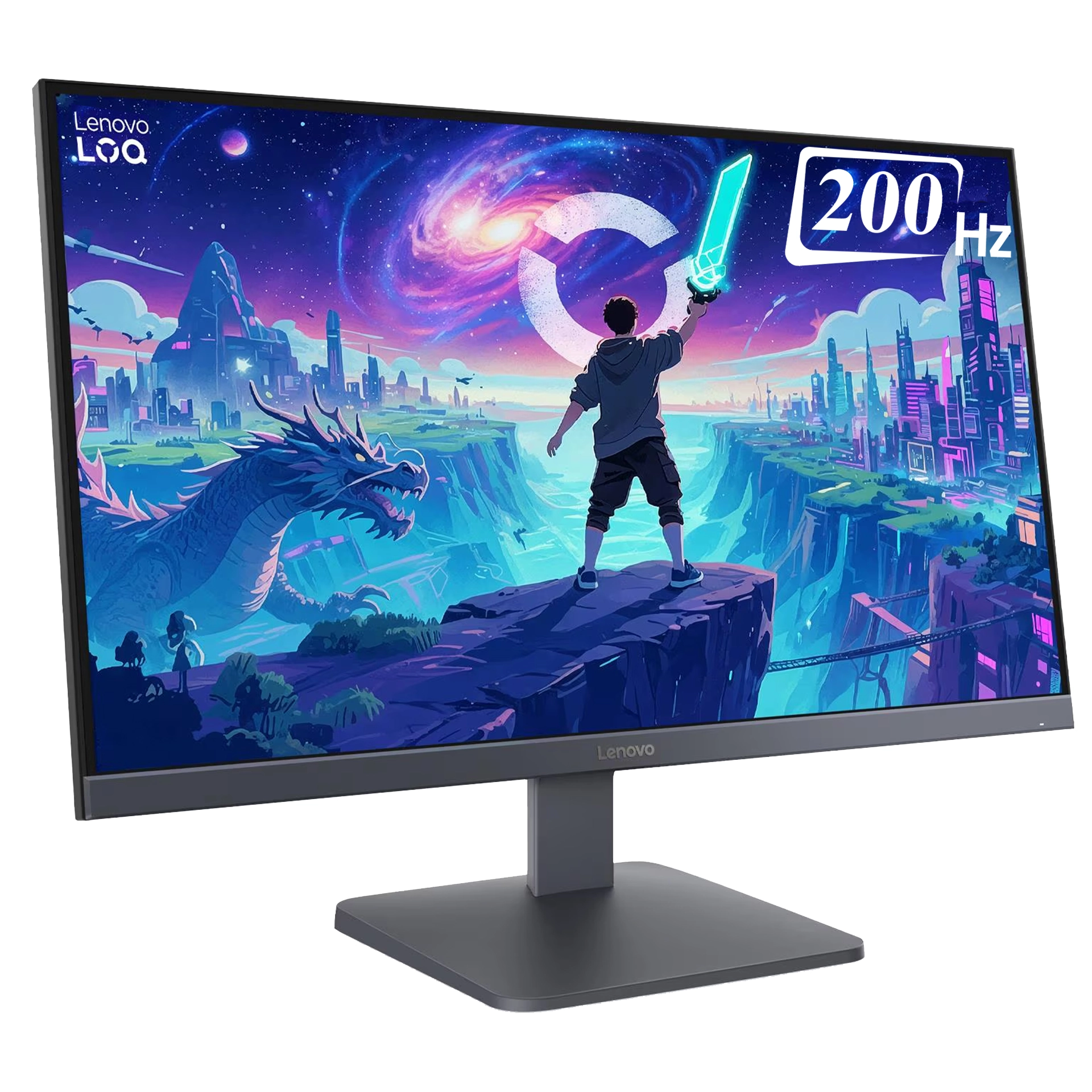 Монитор 27" Lenovo LOQ 27-10, Lunar Grey