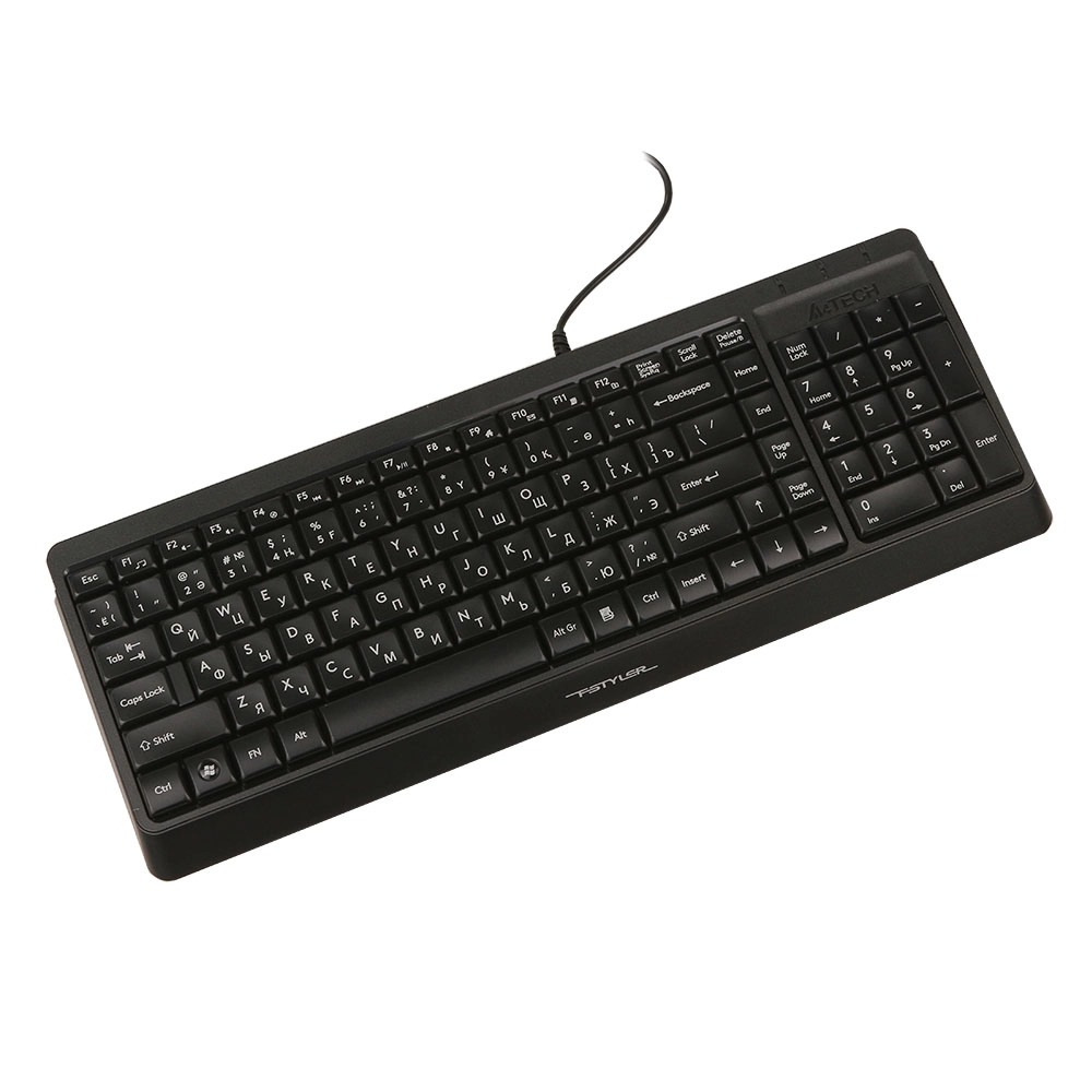 Клавиатура A4Tech Fstyler FK15, Black, USB