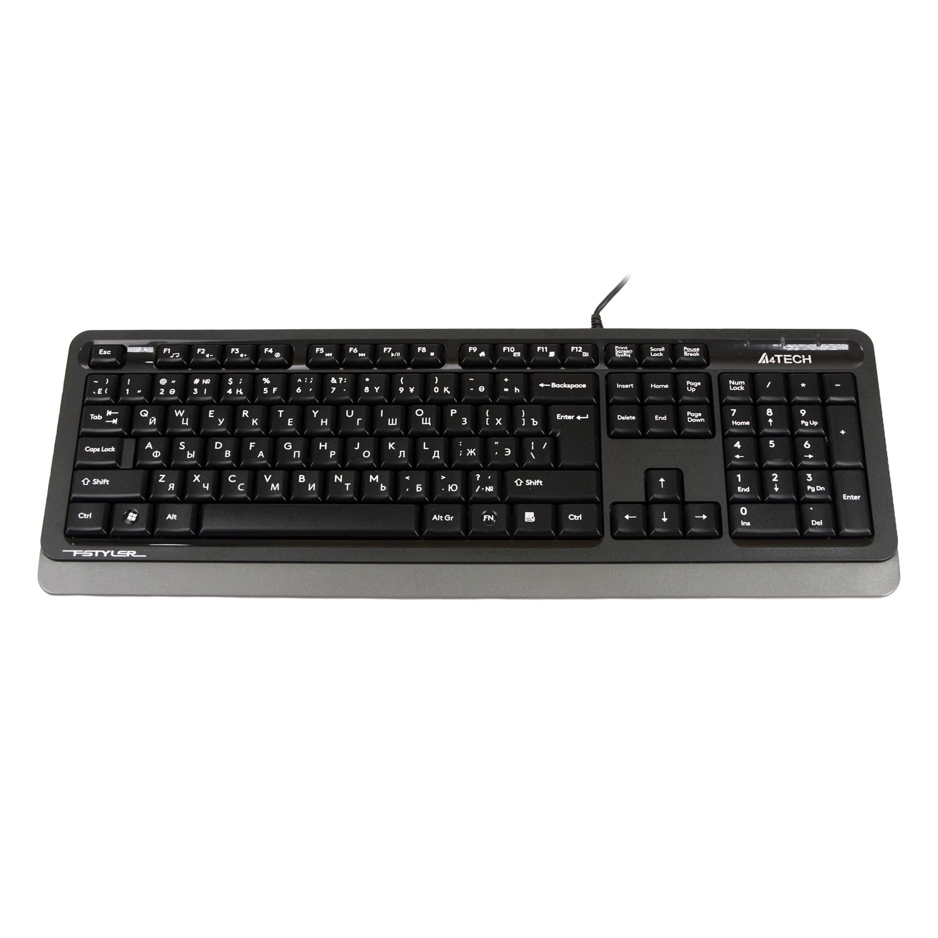 Клавиатура A4Tech Fstyler FK10, Grey, USB