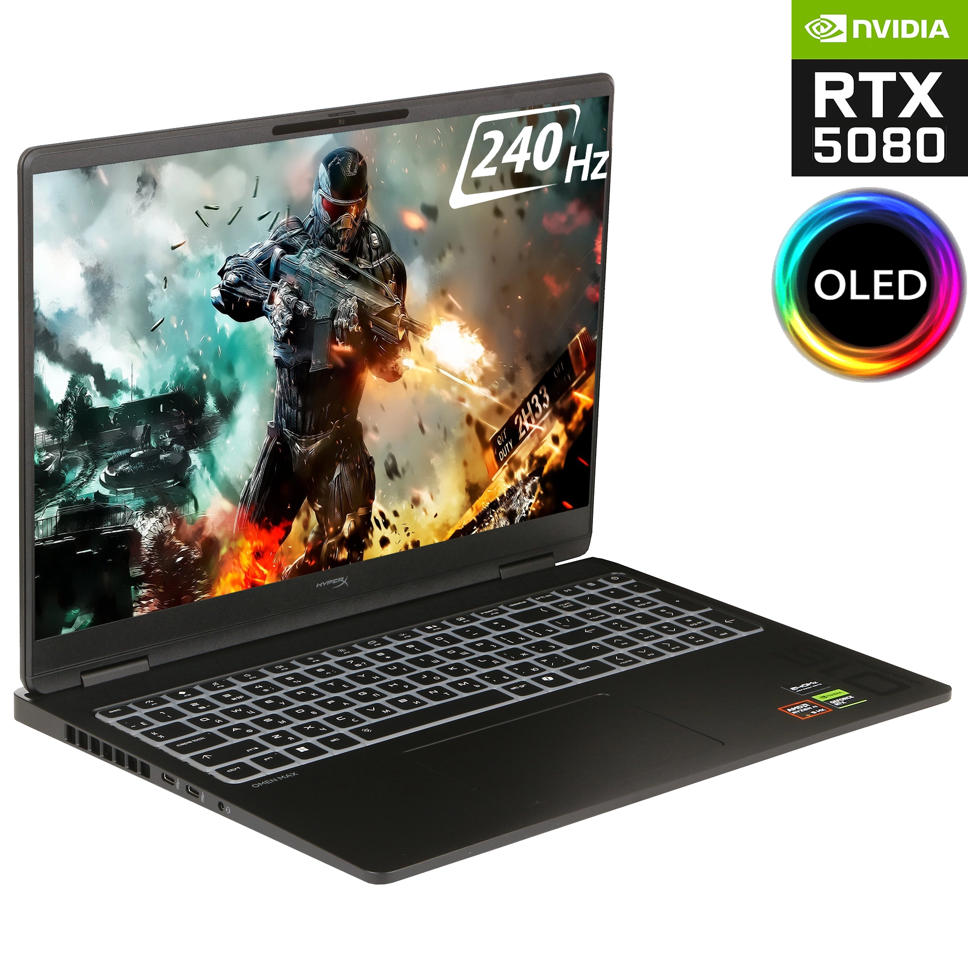 Ноутбук HyperX Omen Max 16-ah1011ci, OLED (E23Y4EA)