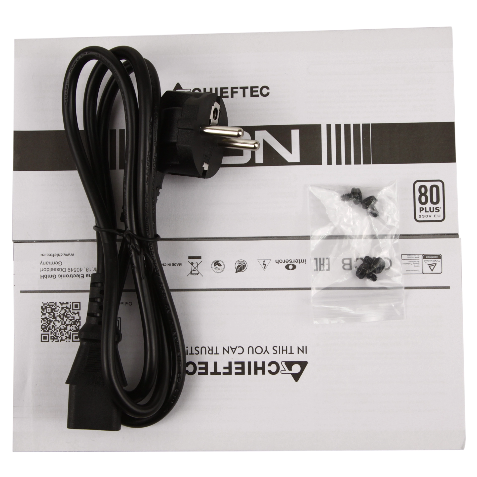 Блок питания ATX 600 W Chieftec EON ZPU-600S — фото 5