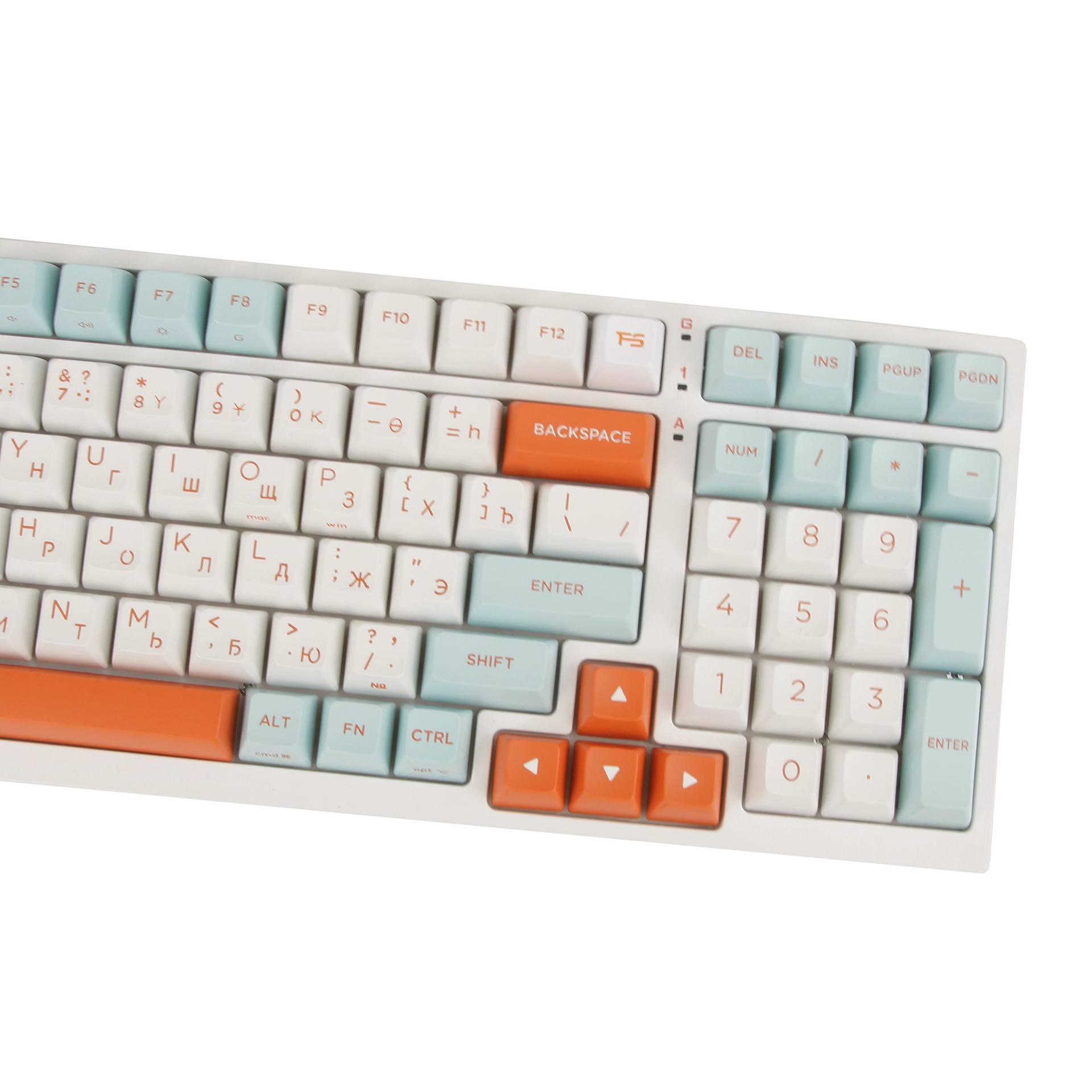 Клавиатура A4Tech Fstyler FS300, Panda Snorkeling, USB — фото 4