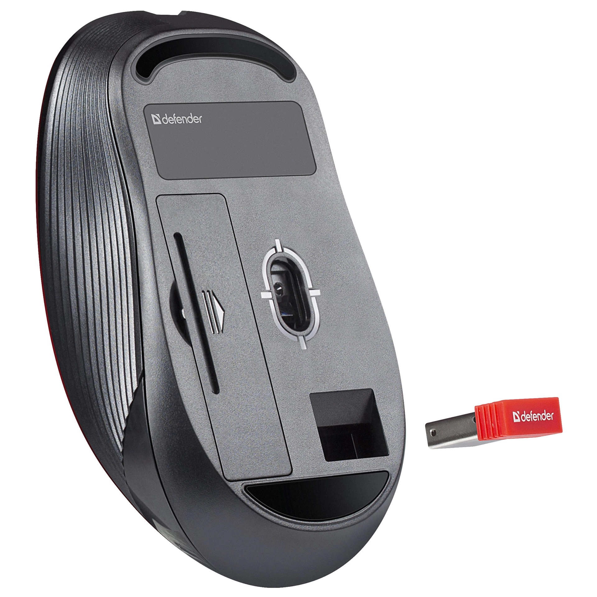 Мышь Defender Gassa MM-105, Red, USB — фото 4