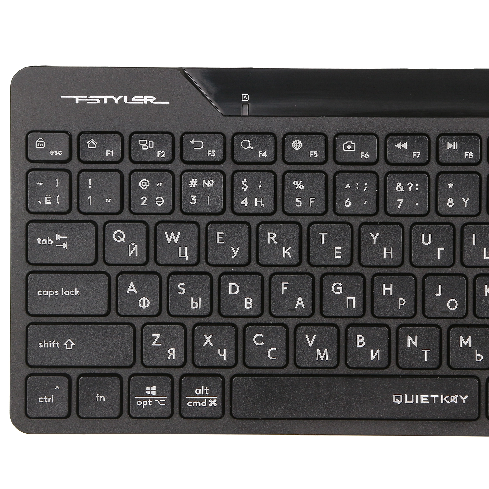 Клавиатура A4Tech Fstyler FG2200 Air2, Black, USB + мышь — фото 3