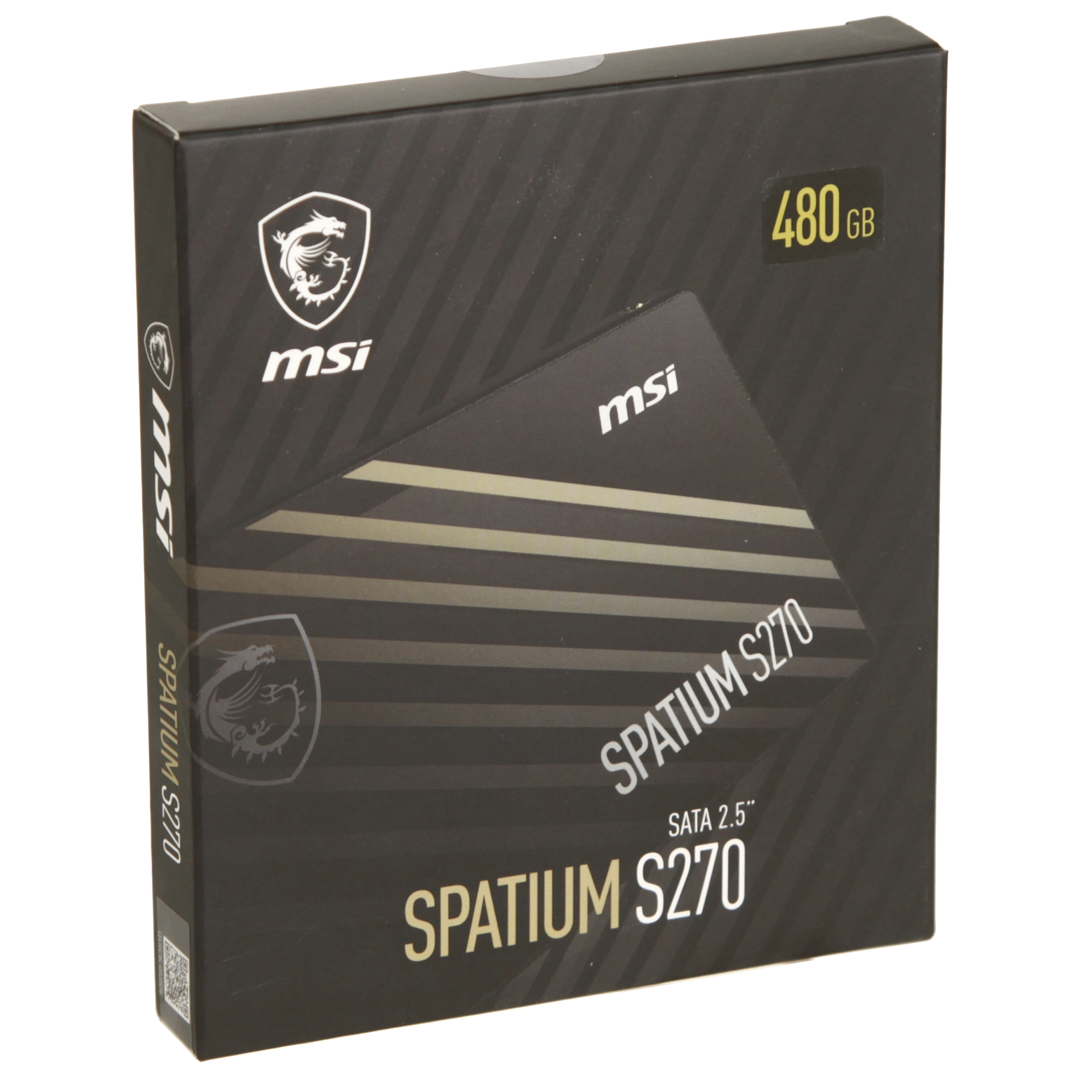 SSD накопитель 480 GB MSI Spatium S270, 2.5", SATA III — фото 5