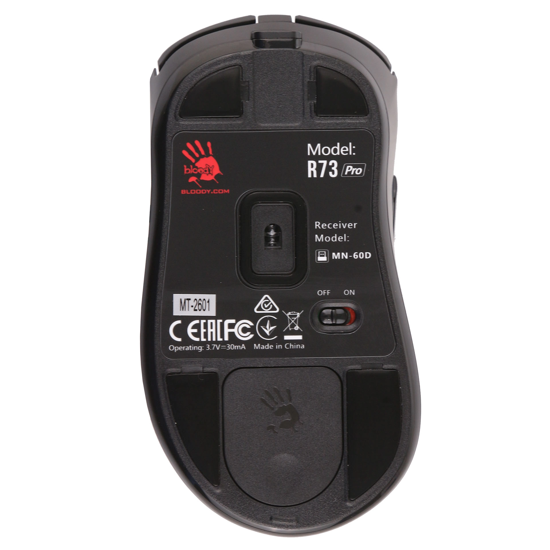 Мышь A4Tech Bloody R73 Pro, Black, USB — фото 4