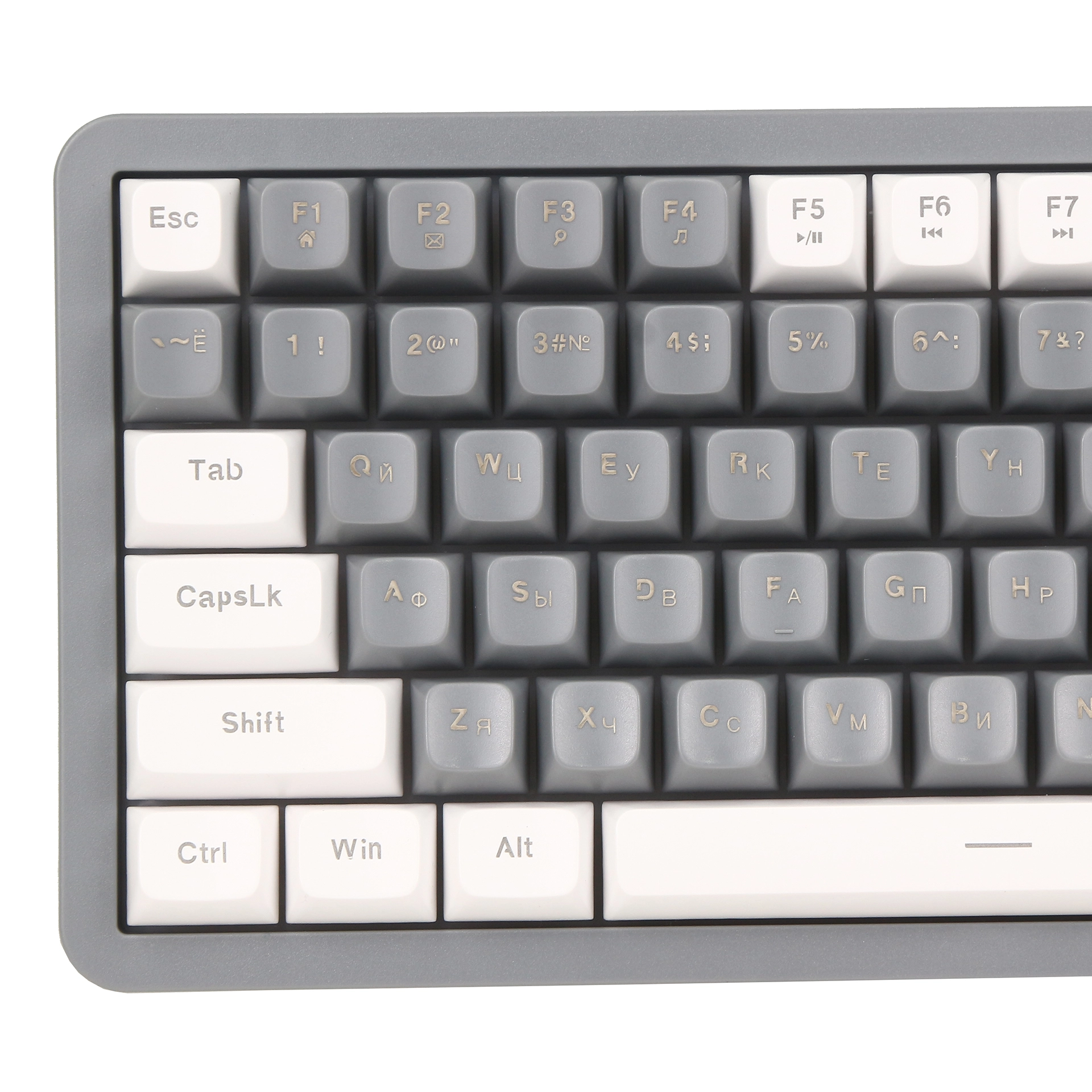 Клавиатура Defender Maro GK-325, Grey-White, USB — фото 4