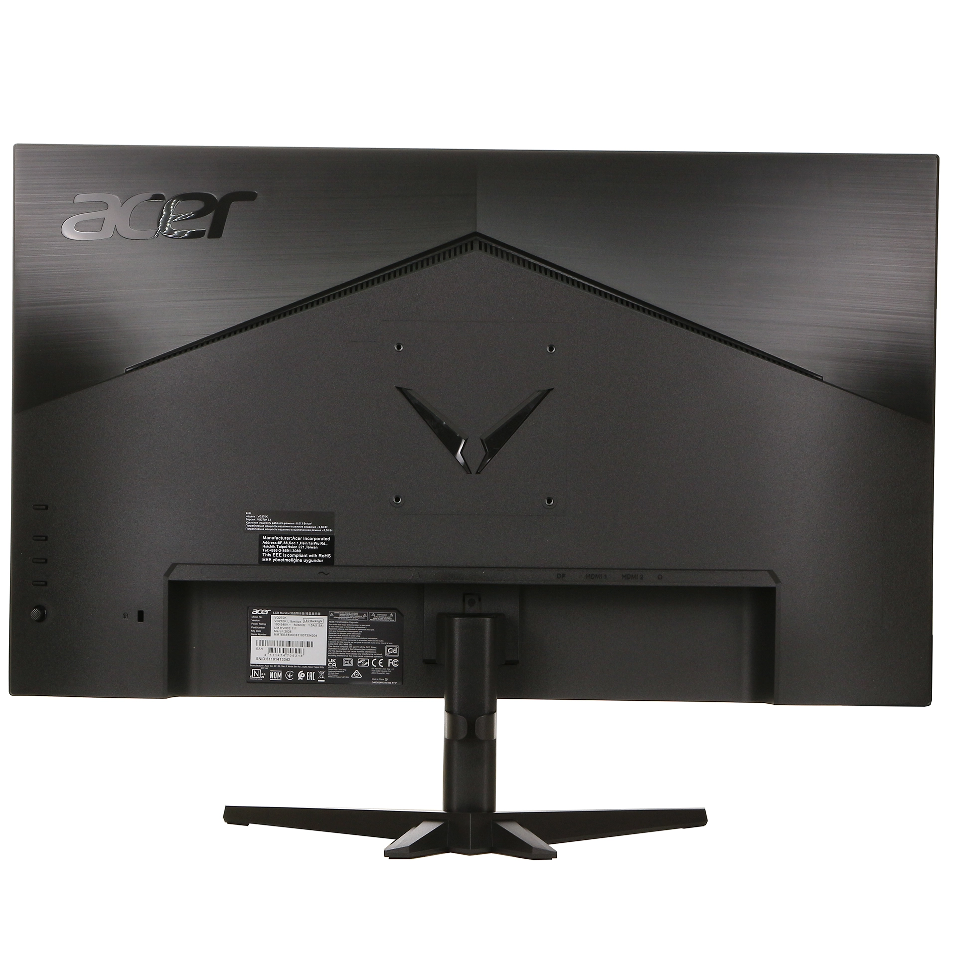 Монитор 27" Acer Nitro VG270KL1bmiipx, Black — фото 4