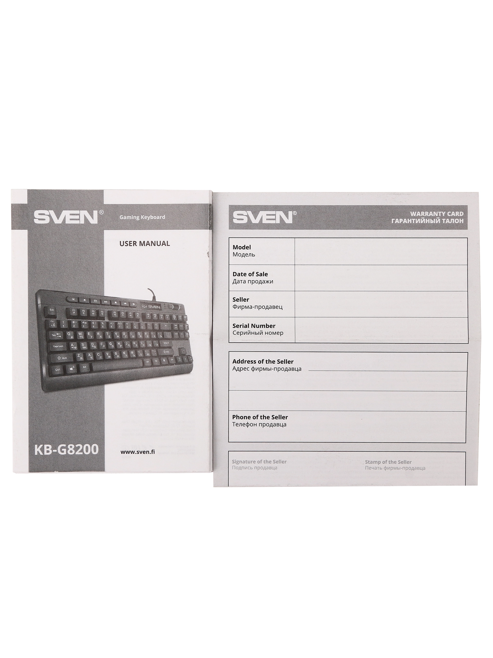 Клавиатура Sven KB-G8200, Black, USB — фото 5