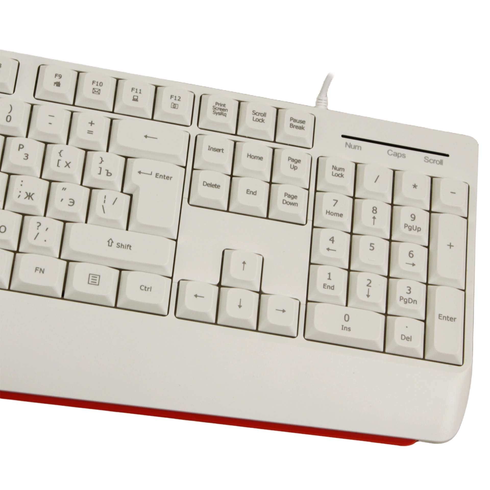 Клавиатура Defender Atom HB-546, White, USB — фото 4