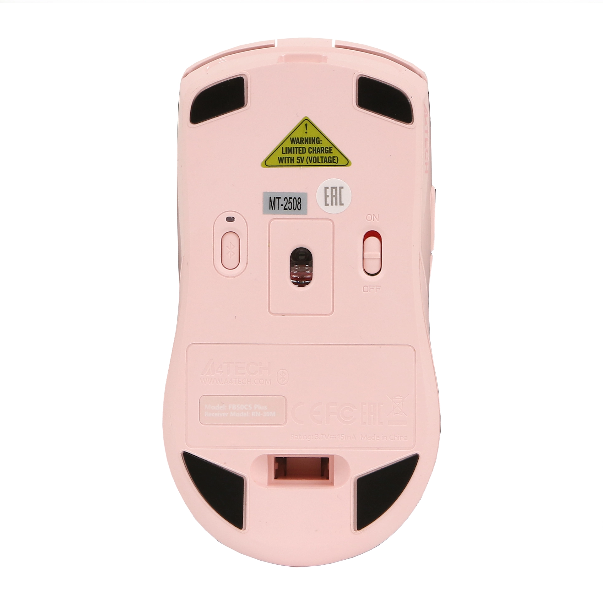 Мышь A4Tech Fstyler FB50CS Plus, Pink, USB — фото 3