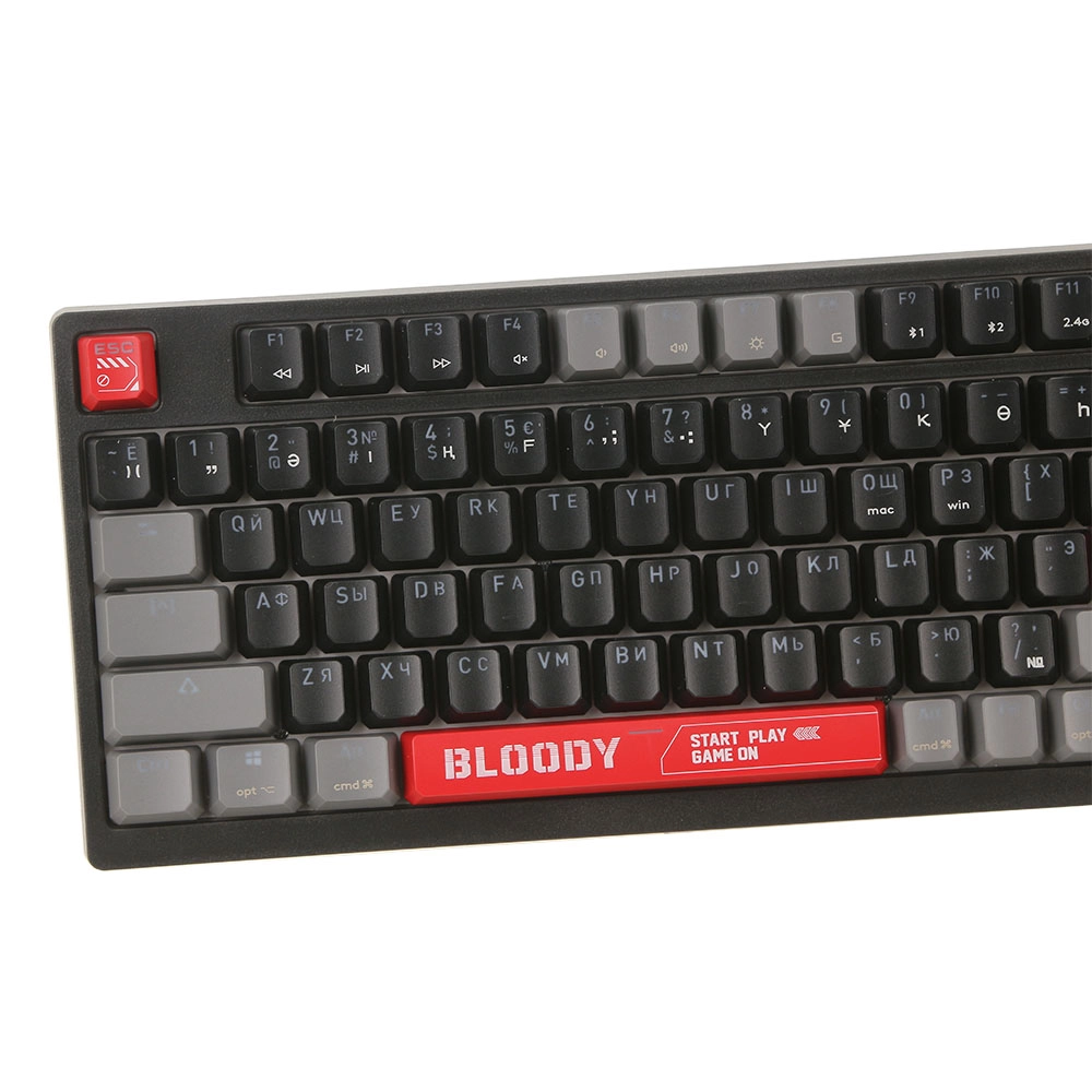 Клавиатура A4Tech Bloody WS98 Sports Red, Black-Red, USB — фото 3