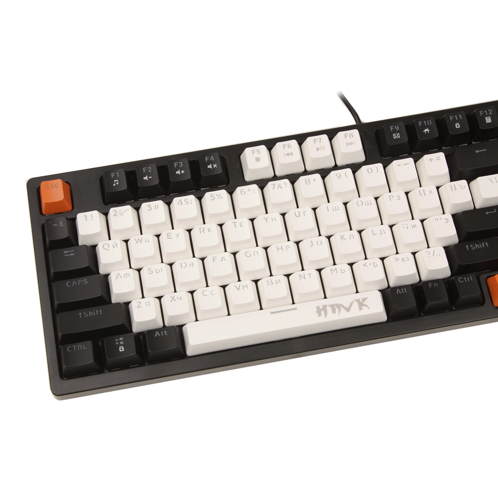 Клавиатура Defender Hawk GK-418, Black, USB, OUTEMU Red — фото 2