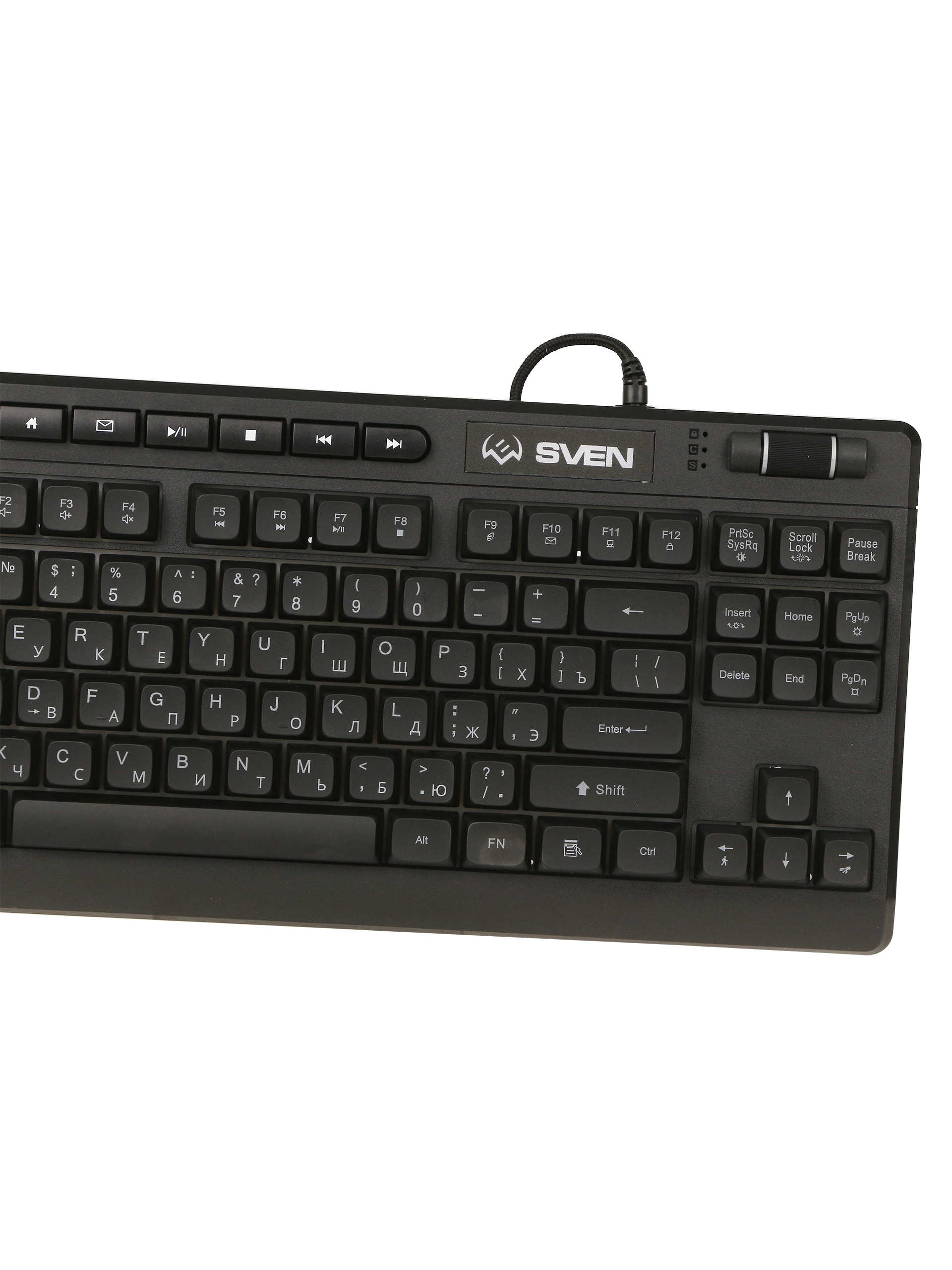 Клавиатура Sven KB-G8200, Black, USB — фото 4