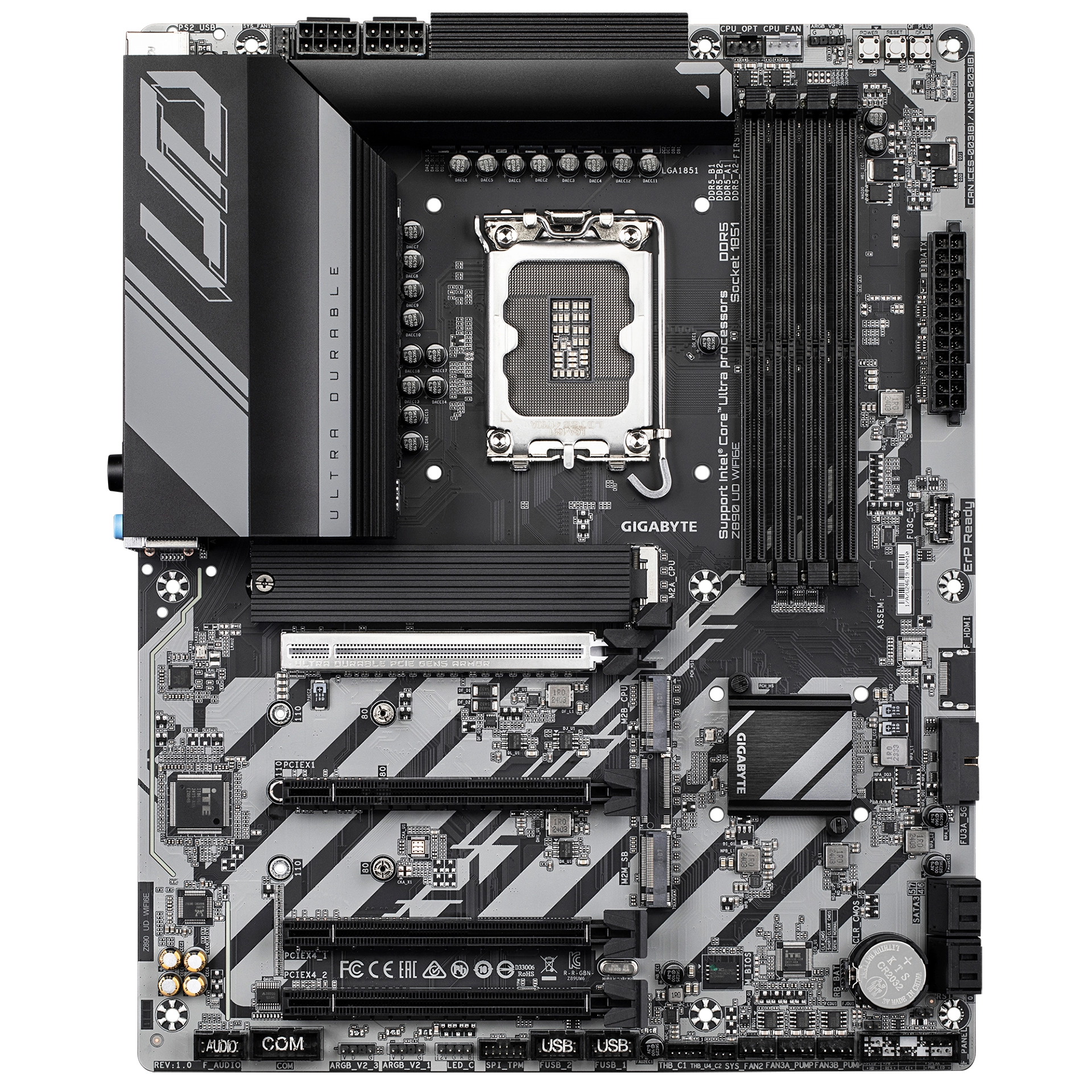 Материнская плата Gigabyte Z890 UD WiFi 6E, LGA1851
