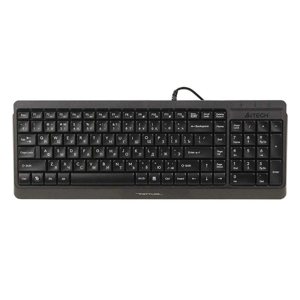 Клавиатура A4Tech Fstyler FK15, Black, USB — фото 2