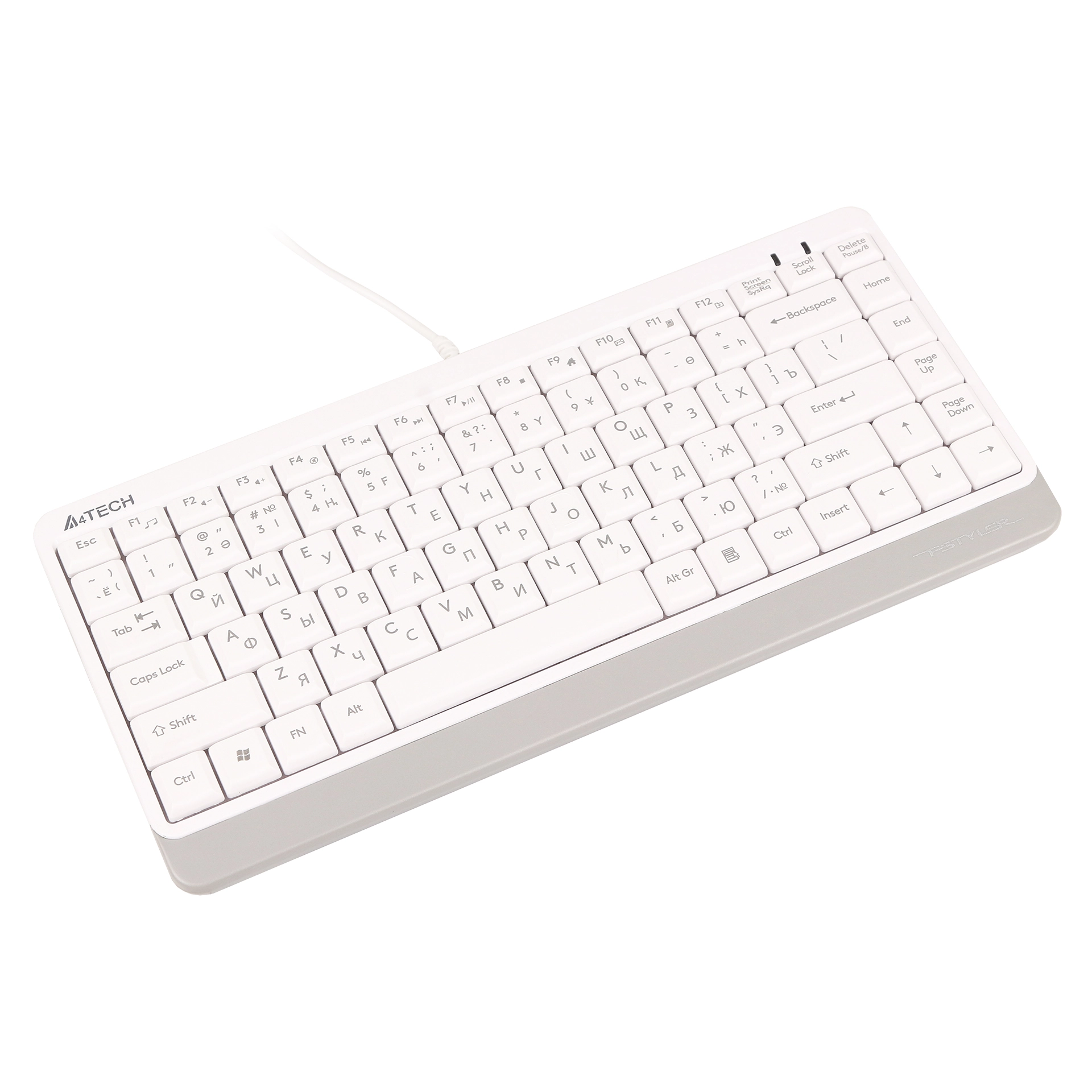 Клавиатура A4Tech Fstyler FK11, White, USB
