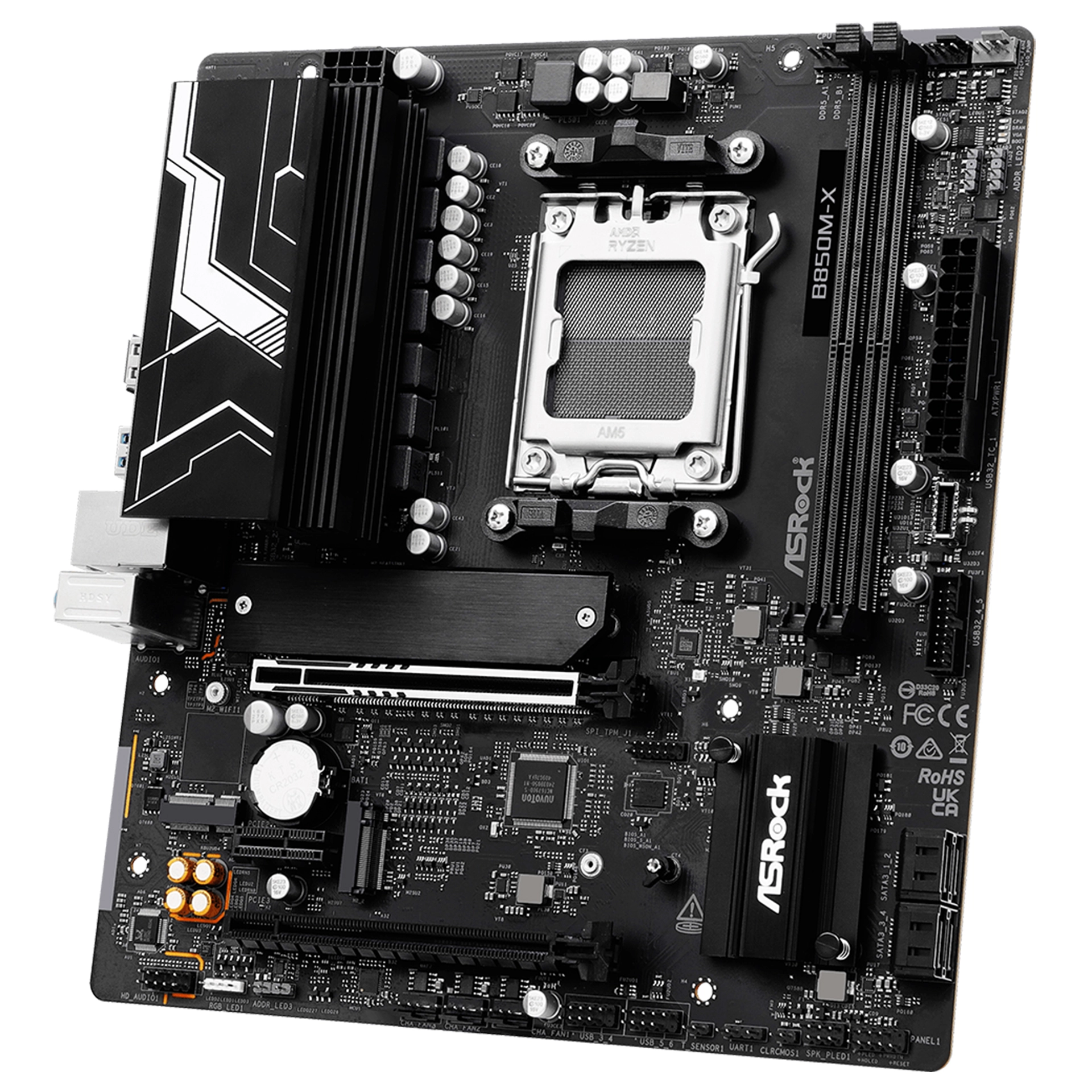 Материнская плата ASRock B850M-X R2.0, AM5 — фото 3