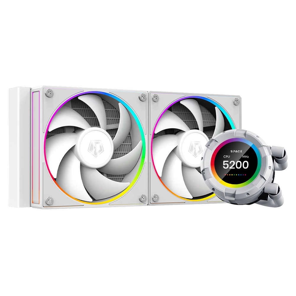 Система водяного охлаждения ID-Cooling SL240 XE WHITE — фото 1