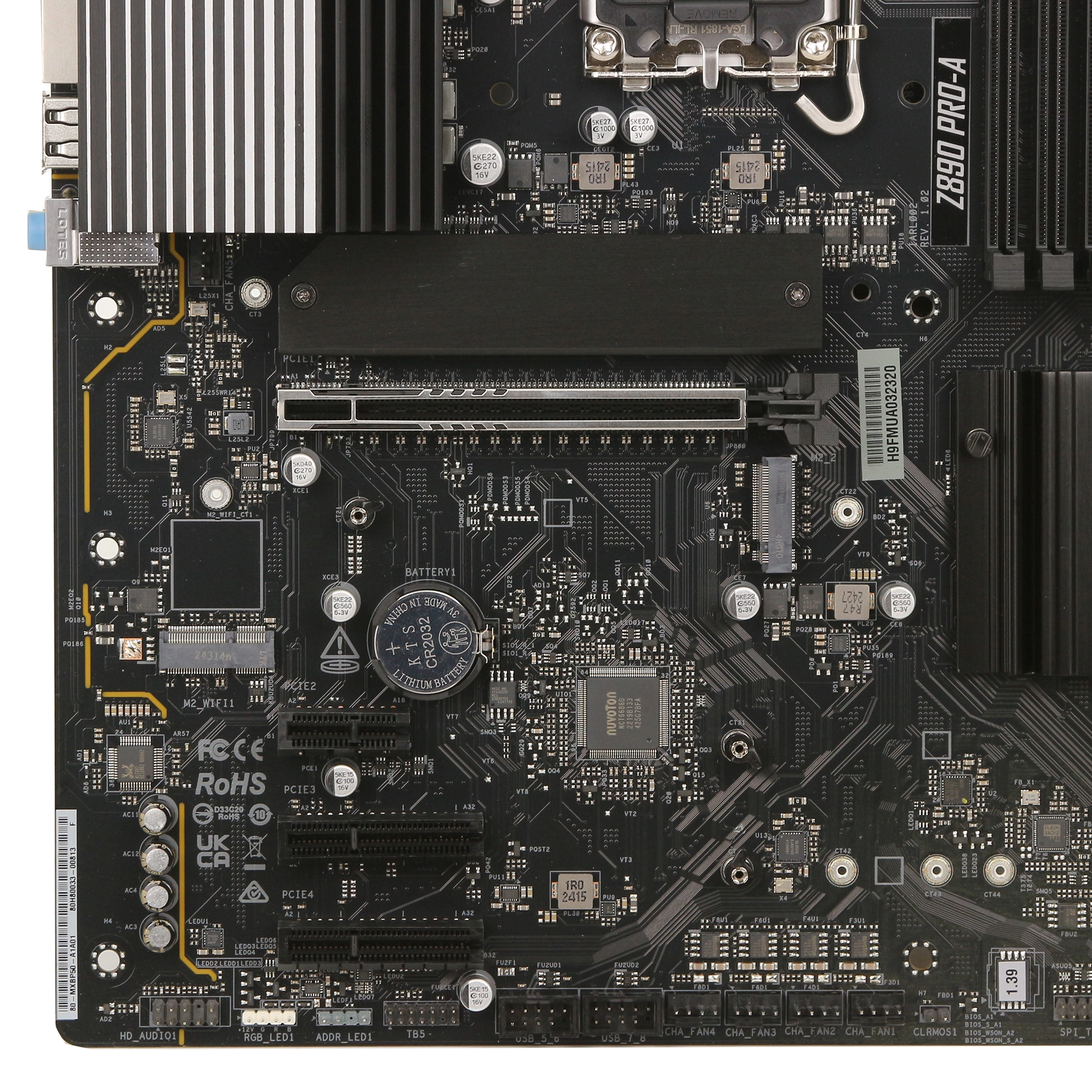 Материнская плата ASRock Z890 Pro-A, LGA1851 — фото 4