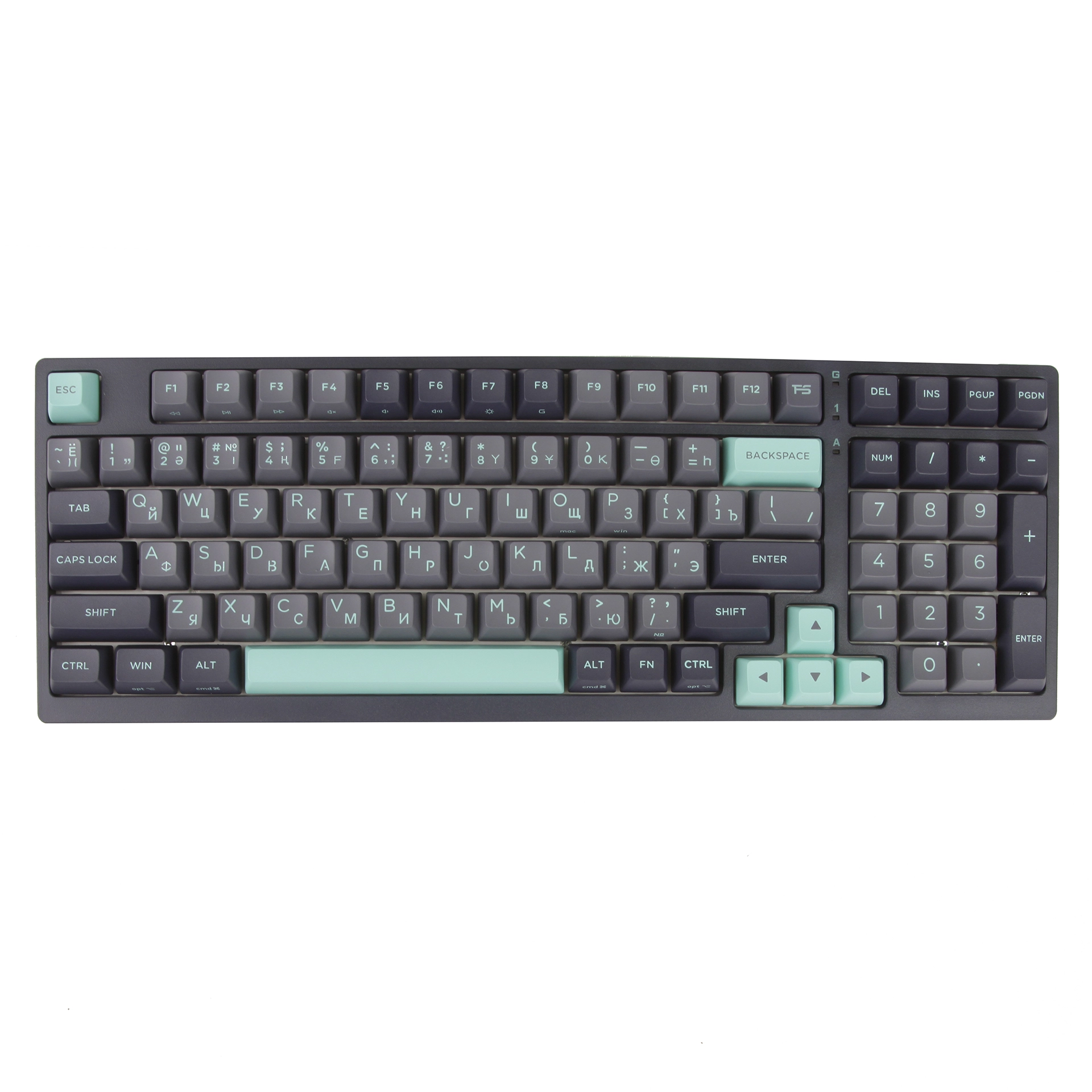 Клавиатура A4Tech Fstyler FS300, Panda Rock Climbing, USB — фото 2