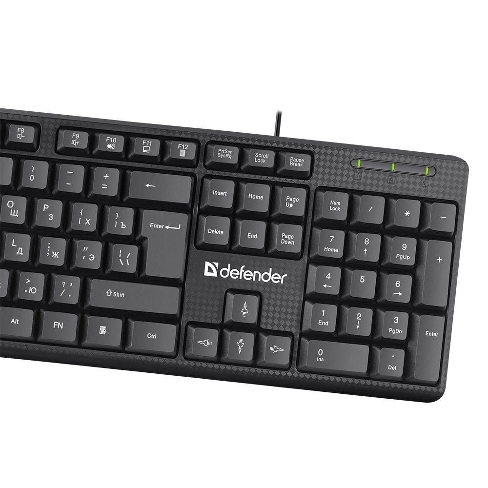 Клавиатура Defender Triumph C-991, Black, USB + мышь — фото 4