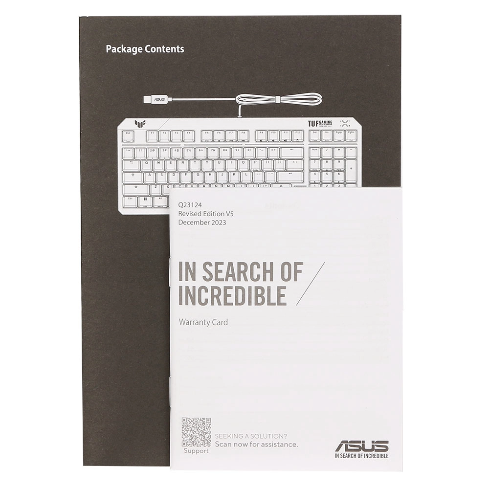 Клавиатура ASUS TUF Gaming K3 Gen II, Black, USB — фото 5