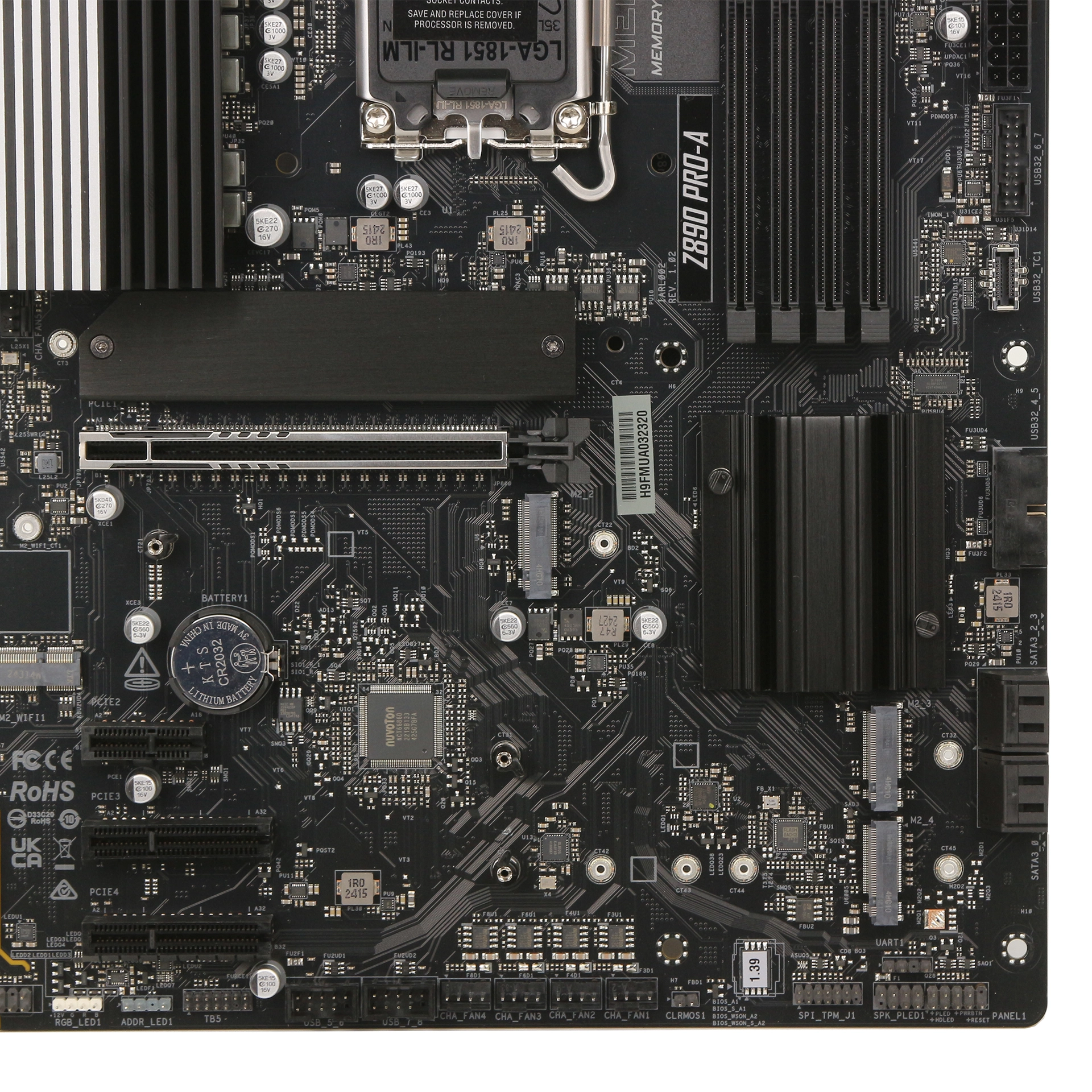 Материнская плата ASRock Z890 Pro-A, LGA1851 — фото 5