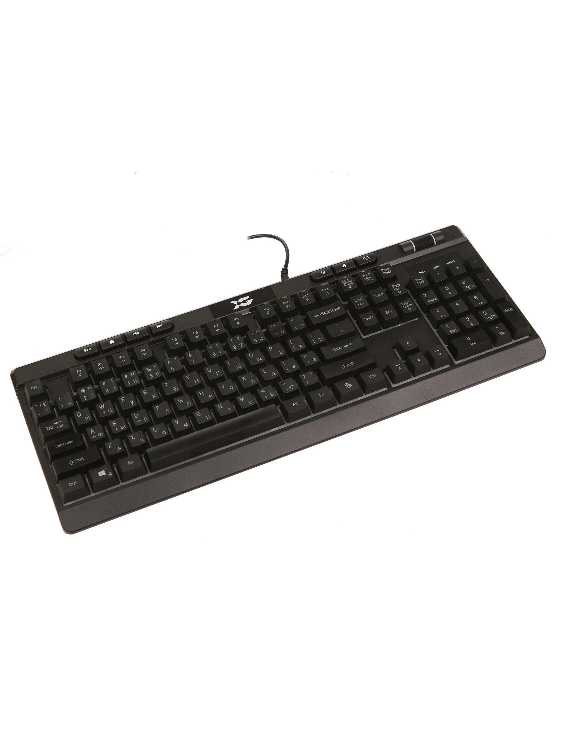 Клавиатура X-Game Steel Shadow, Black, USB