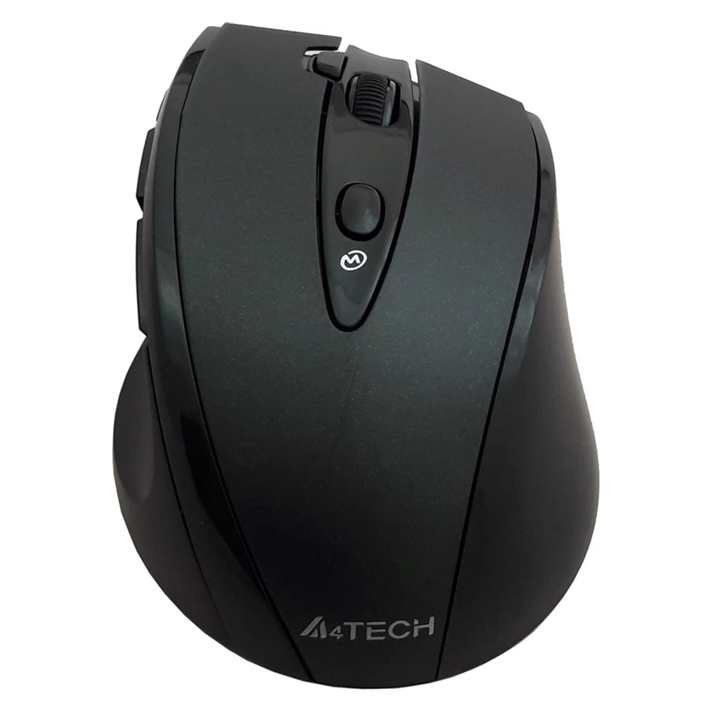 Мышь A4Tech G10-770FL-1, Black, USB + коврик — фото 2