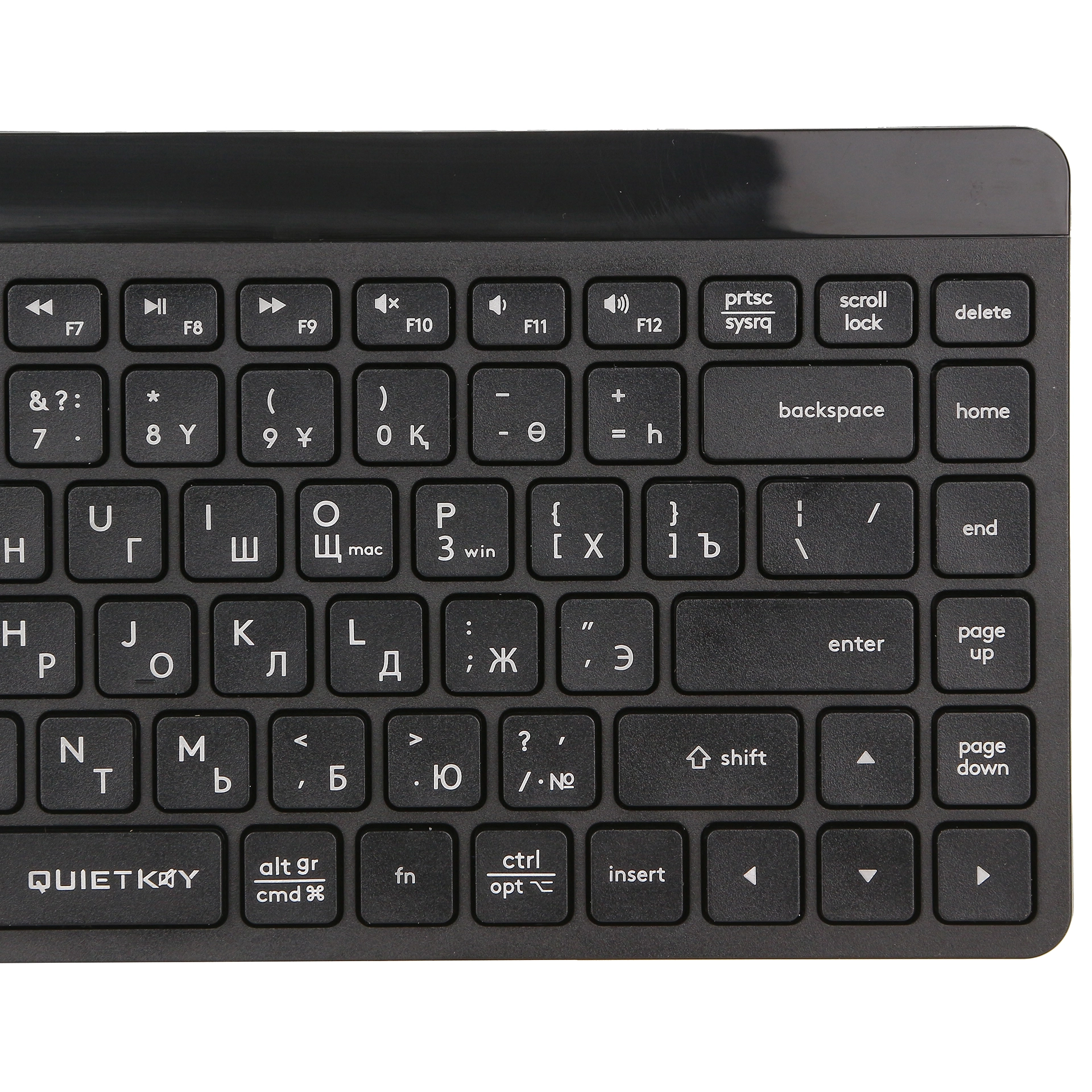 Клавиатура A4Tech Fstyler FG2200 Air2, Black, USB + мышь — фото 4
