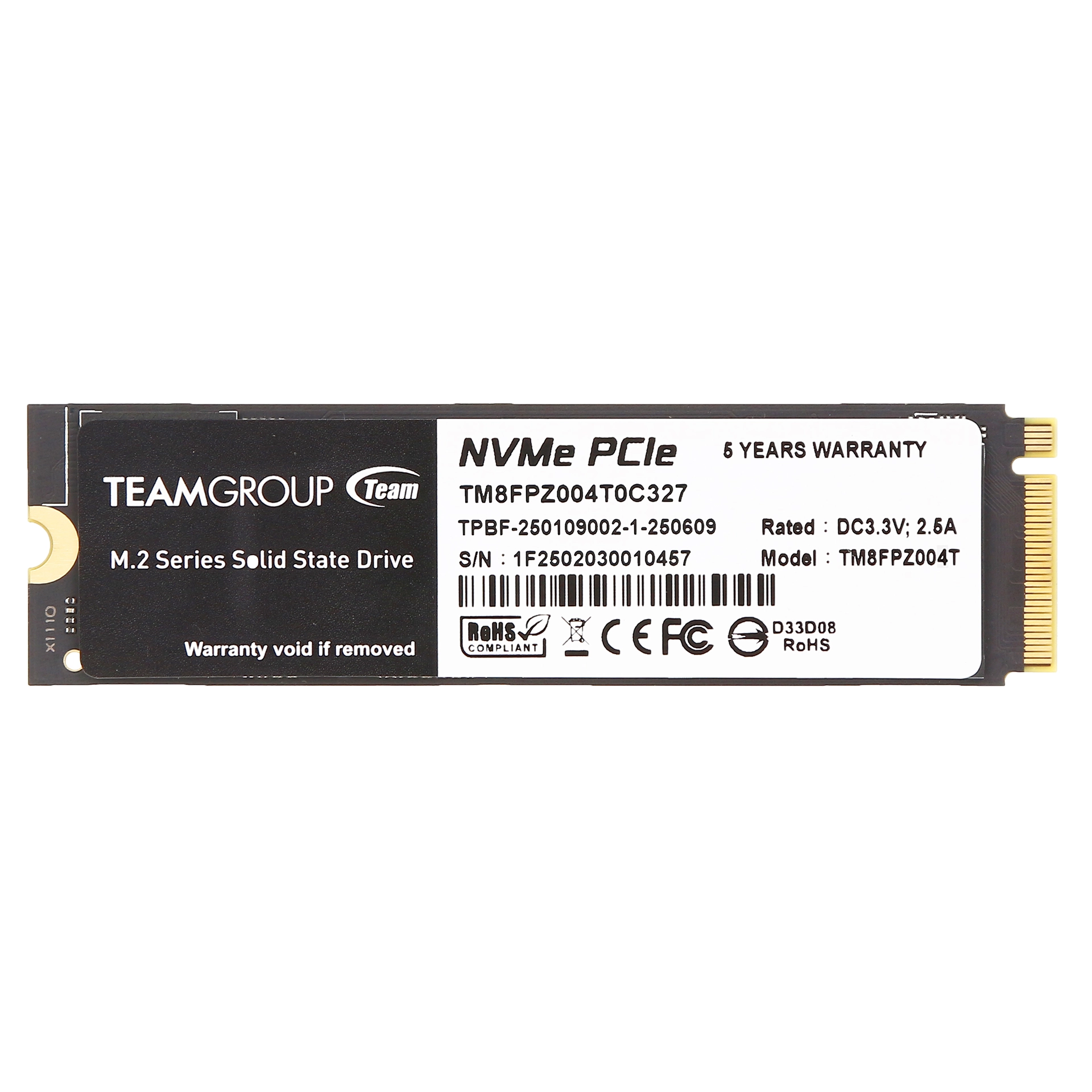 SSD накопитель  4 TB Team Group T-Force Cardea A440, М.2, PCI-e 4.0