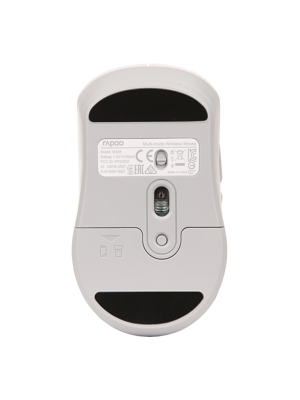 Мышь Rapoo M308, Gray, USB — фото 4
