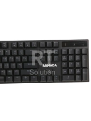 Клавиатура Defender Armada GK-004, OUTEMU Red, Black, USB