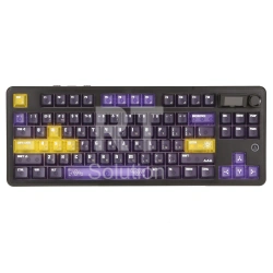 Клавиатура Ajazz MK87 Pro, Lichee Switch, Purple, USB