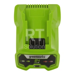 Перфоратор Greenworks GD24SDS2K4, без аккумулятора